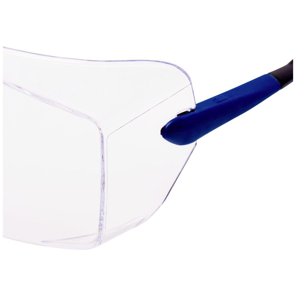 3M Arbeitsschutzbrille OX3000B 3M 166-1 Überbrille Blau, OX EN Schutzbrille Schwarz DIN