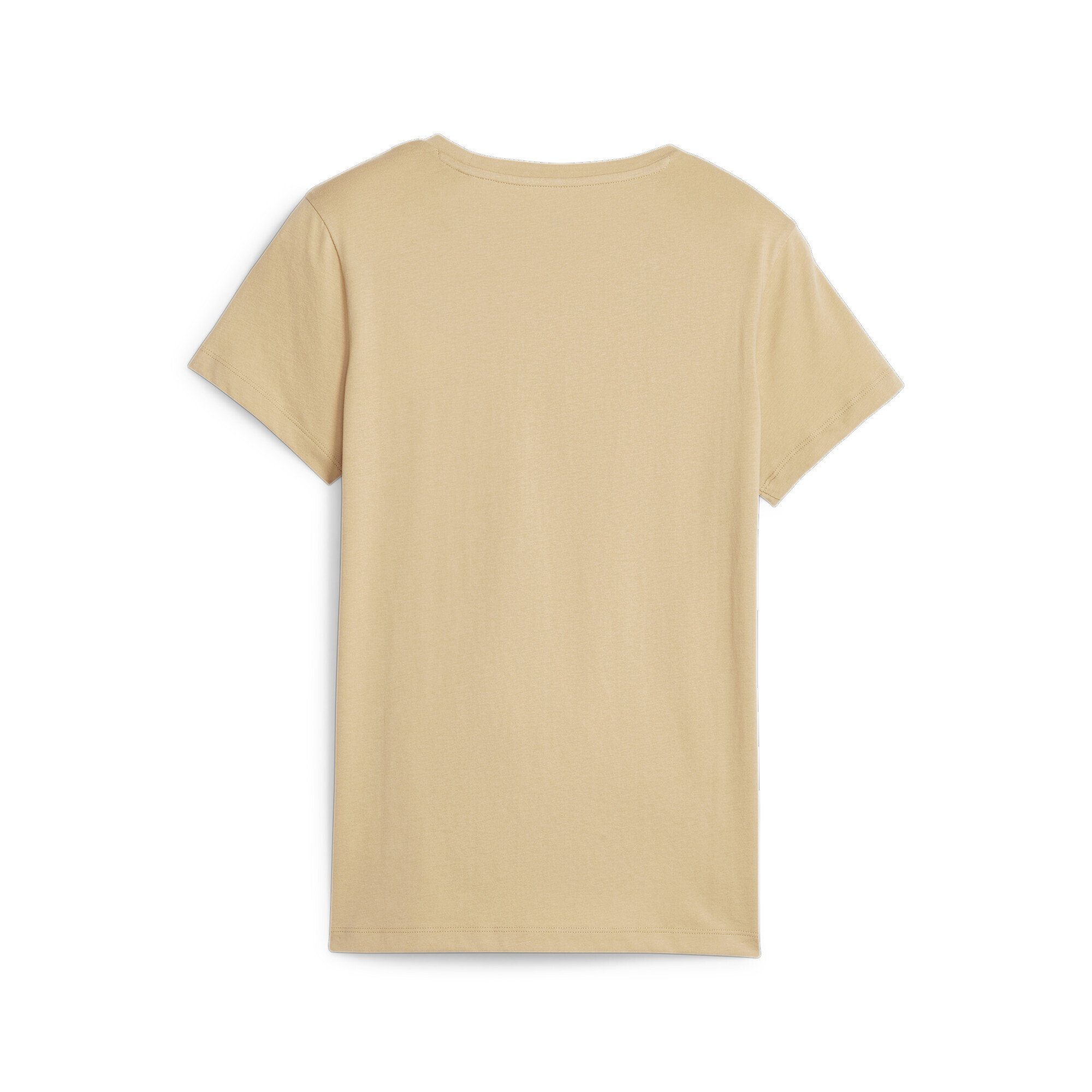 PUMA T-Shirt Beige ESS+ ANIMAL Damen Sand T-Shirt Dune