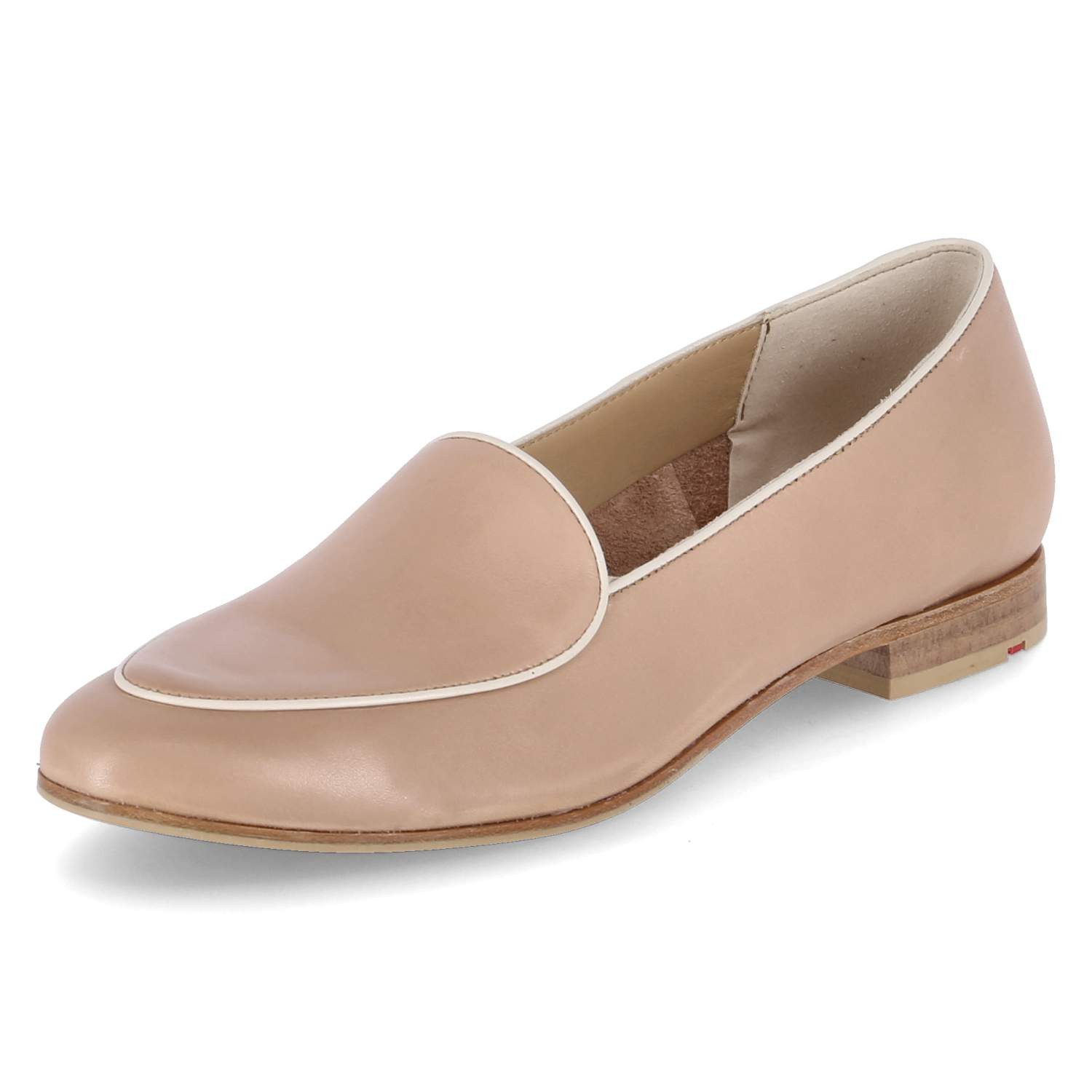 Lloyd Lloyd 1573111 Damen Glattleder beige Slipper günstig online kaufen