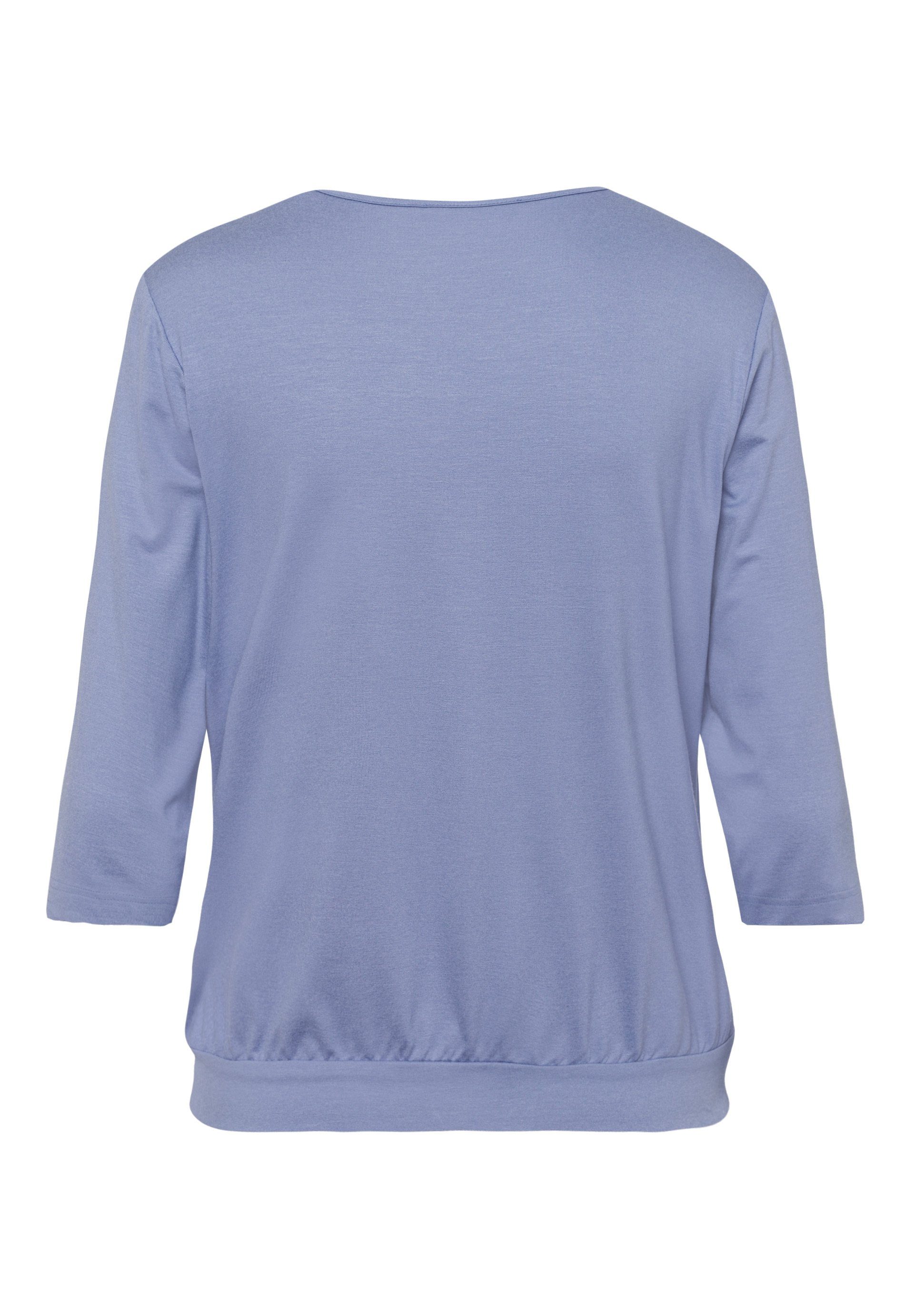 WALDER Blusenshirt dusty blue NOS FRANK Blusenshirt