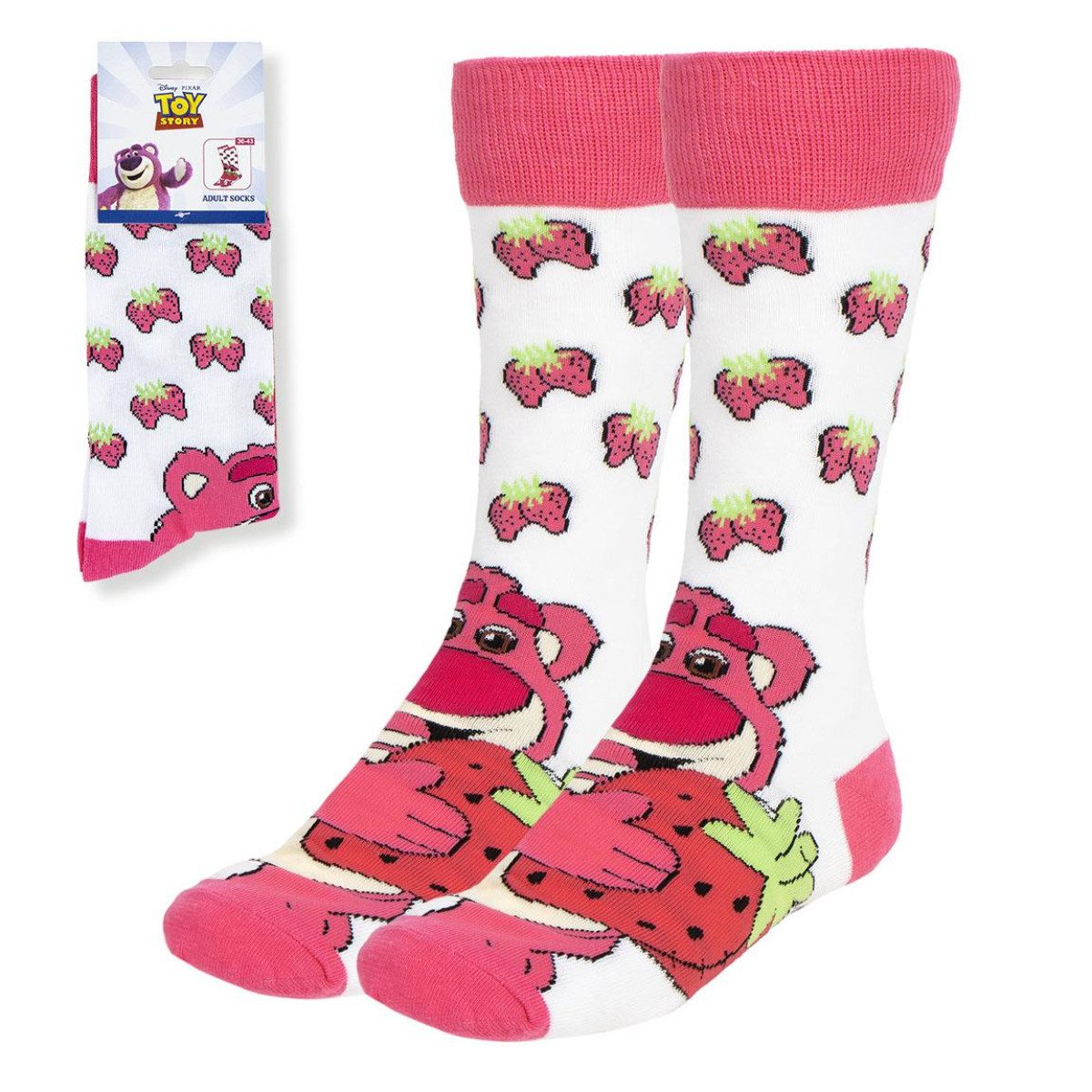 Socken Toy Story Strümpfe Erwachsene Socken Baumwollsocken Größe 36-43