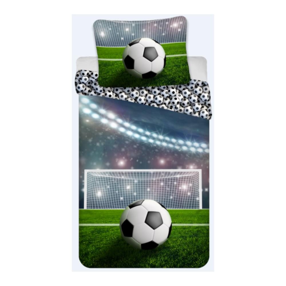 BrandMac Babybettwäsche Baby-/Kleinkinder Bettwäsche-Set - Fußball "Goal" 1 günstig online kaufen