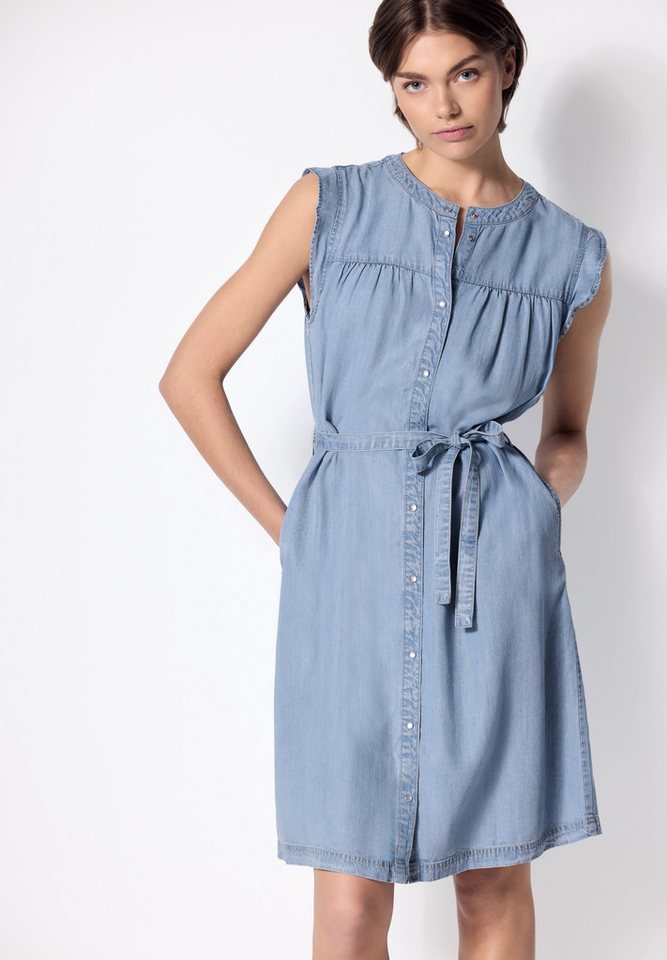 STREET ONE STUDIO Midikleid aus Lyocell