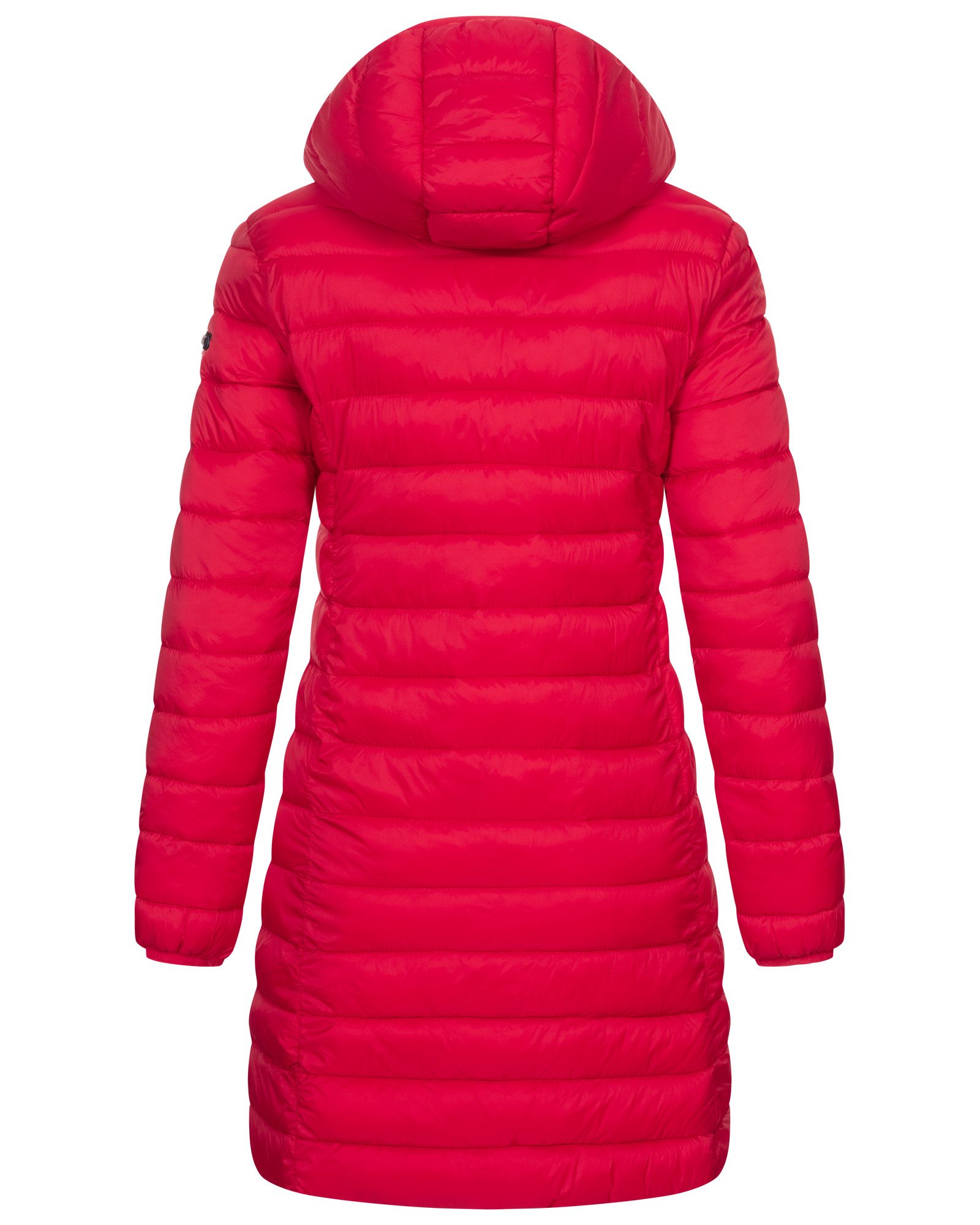 Geographical Norway Steppmantel Damen Herbst Jacke Steppjacke Outdoor leicht Kapuze Übergangsjacke