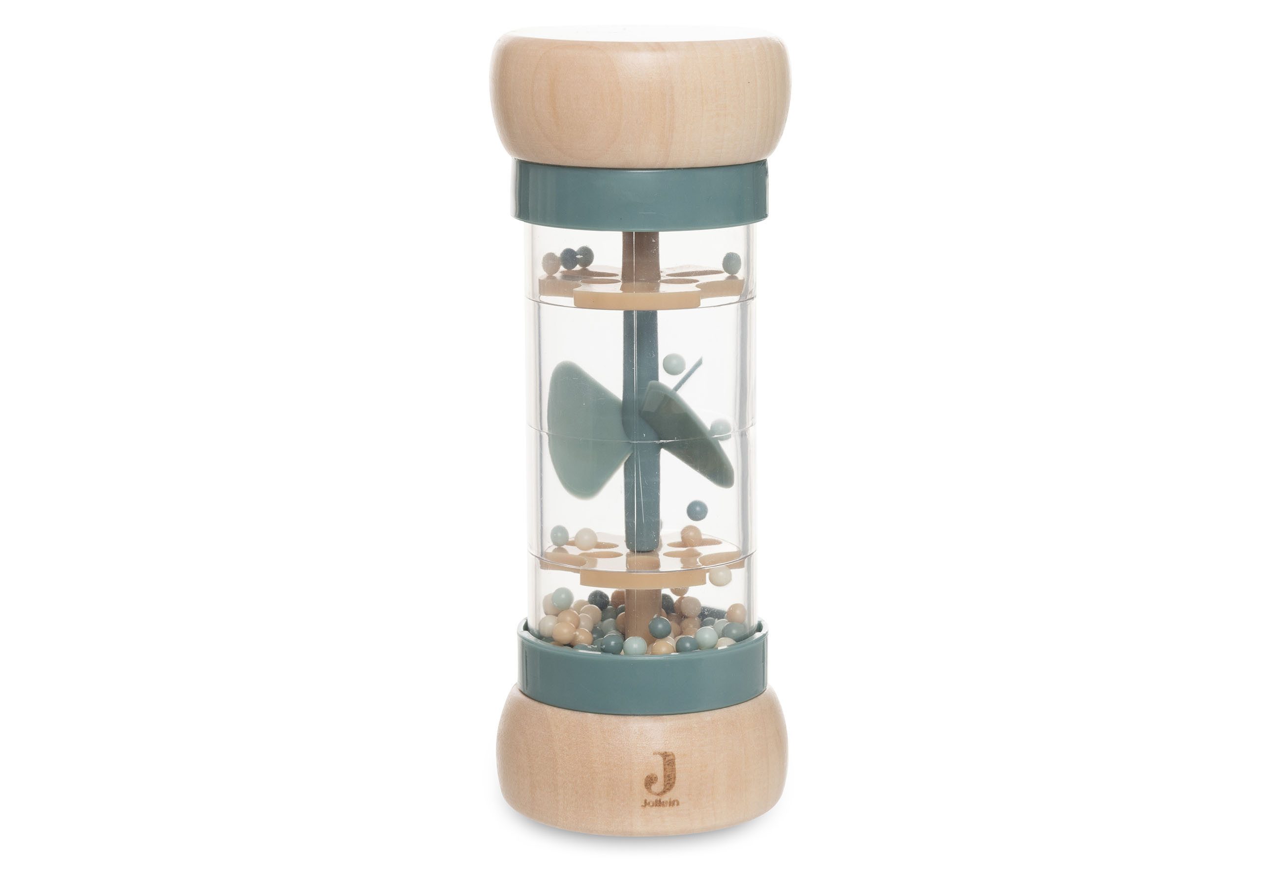 Jollein Stabrassel Jollein Regenmacher aus Holz On the Go mint