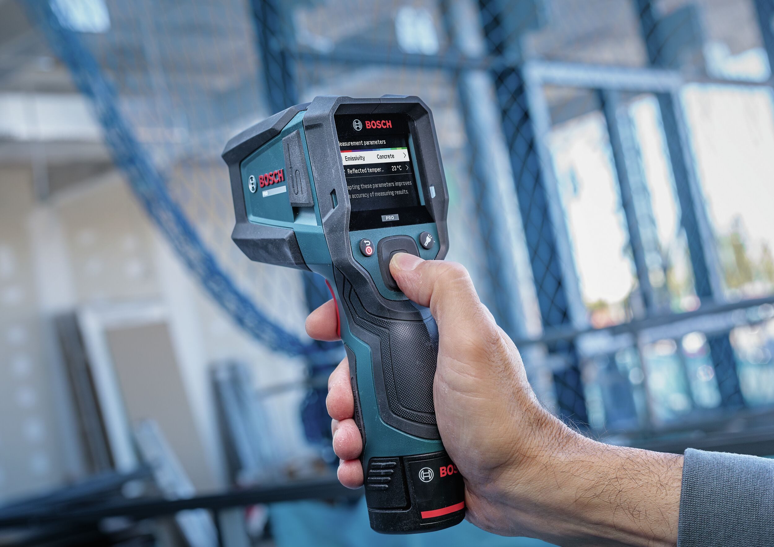 BOSCH Wärmebildkamera GIS 12V-800-16, Thermodetektor Ohne Akku - in Werkzeugtasche