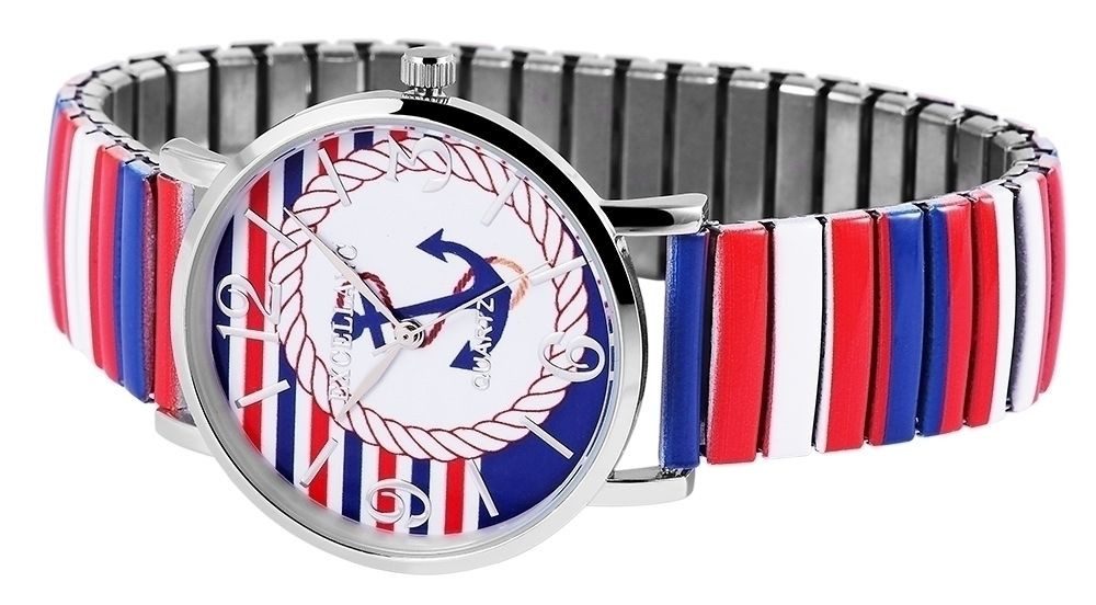 Excellanc Quarzuhr Selin Edelstahlzugband, maritim, Meer, günstig online kaufen