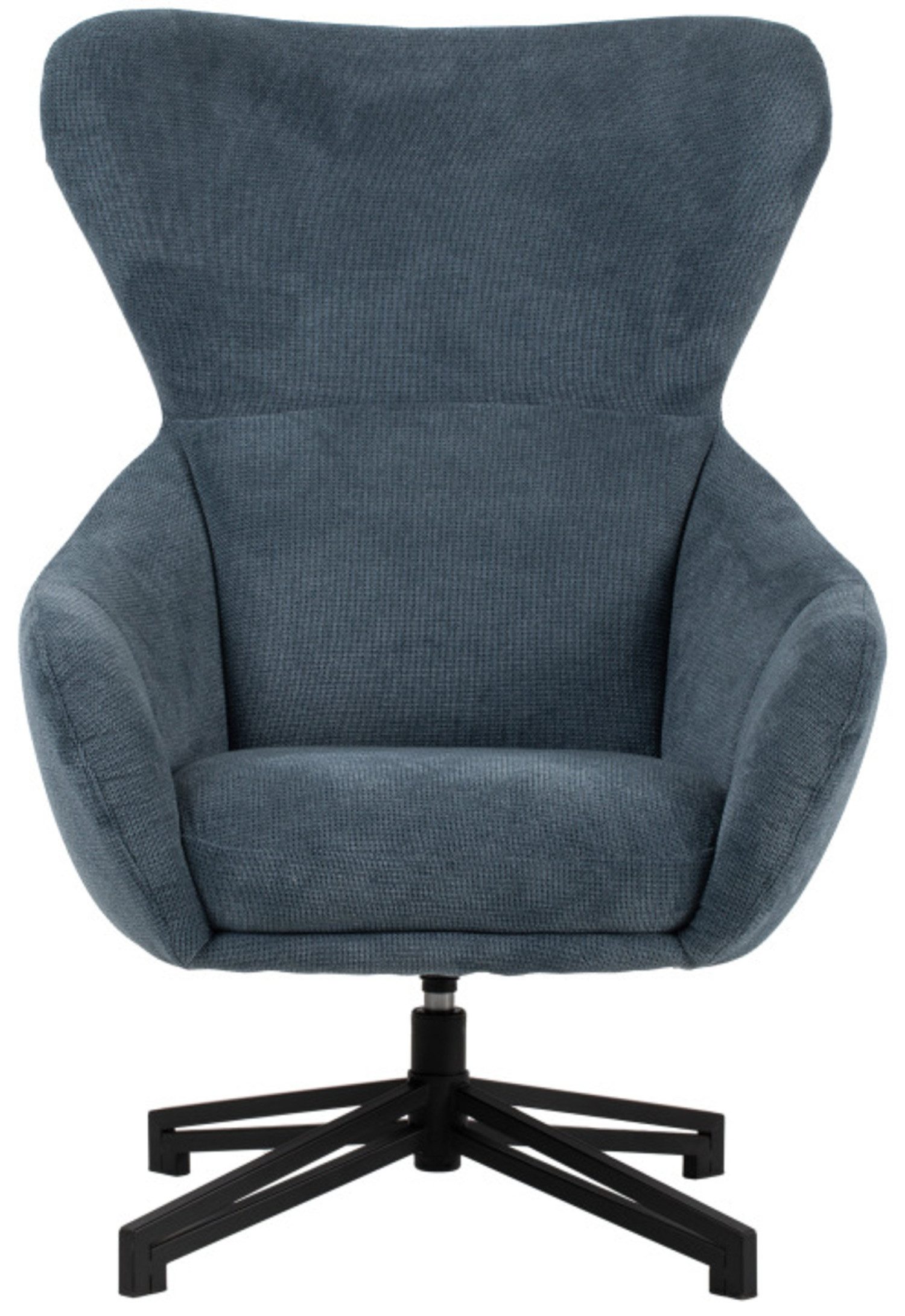 MR.DEKO Esszimmersessel Marconia drehbar Кресла, Lesesessel gepolstert (Sessel in verschiedenen Farben, zur Selbstmontage geliefert), Mit Armlehnen, geschlossener Rückenlehne & stabilem Sternenfuß