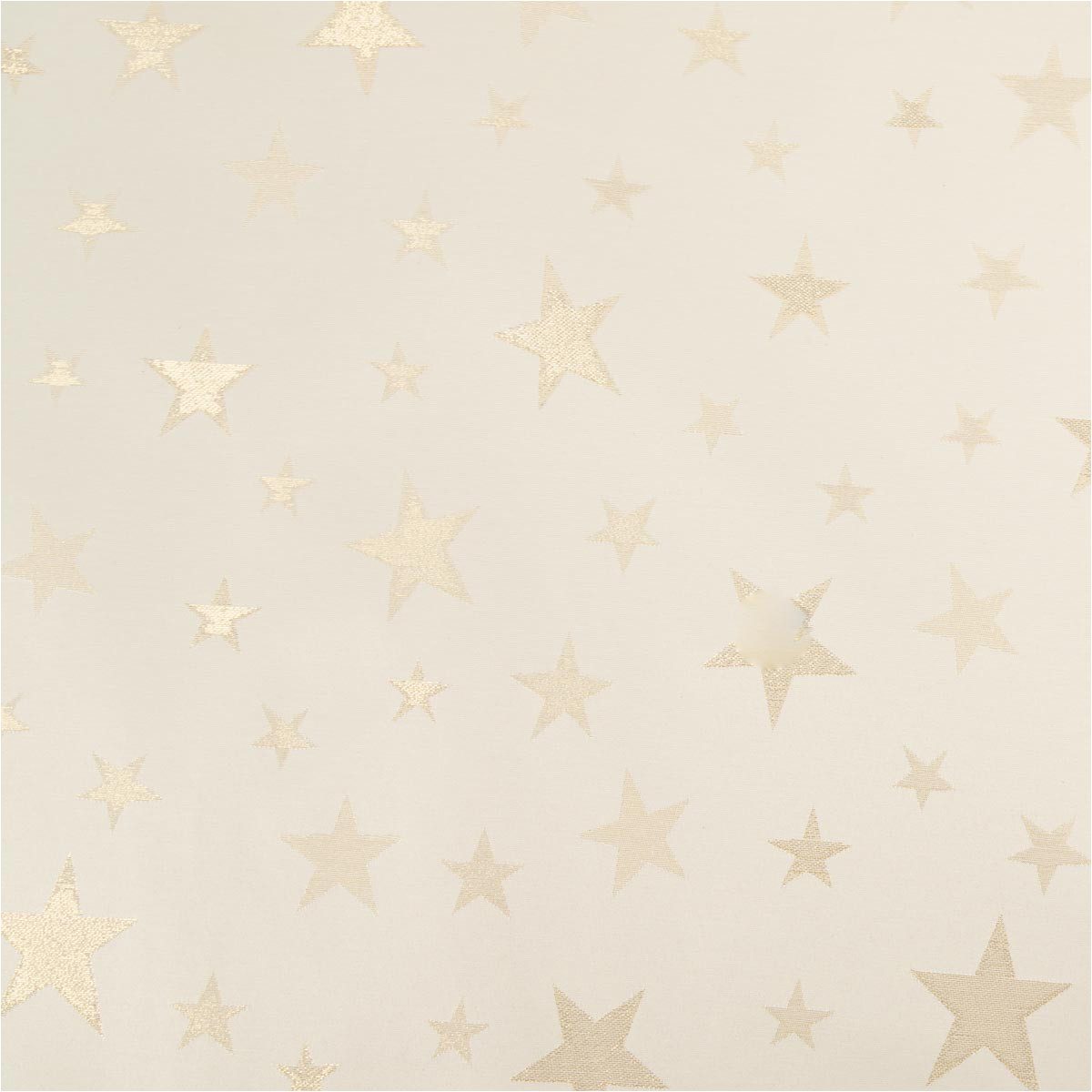 SCHÖNER LEBEN. Stoff Jacquardstoff Meterware Weihnachtsstoff Sterne Silber ecru silber