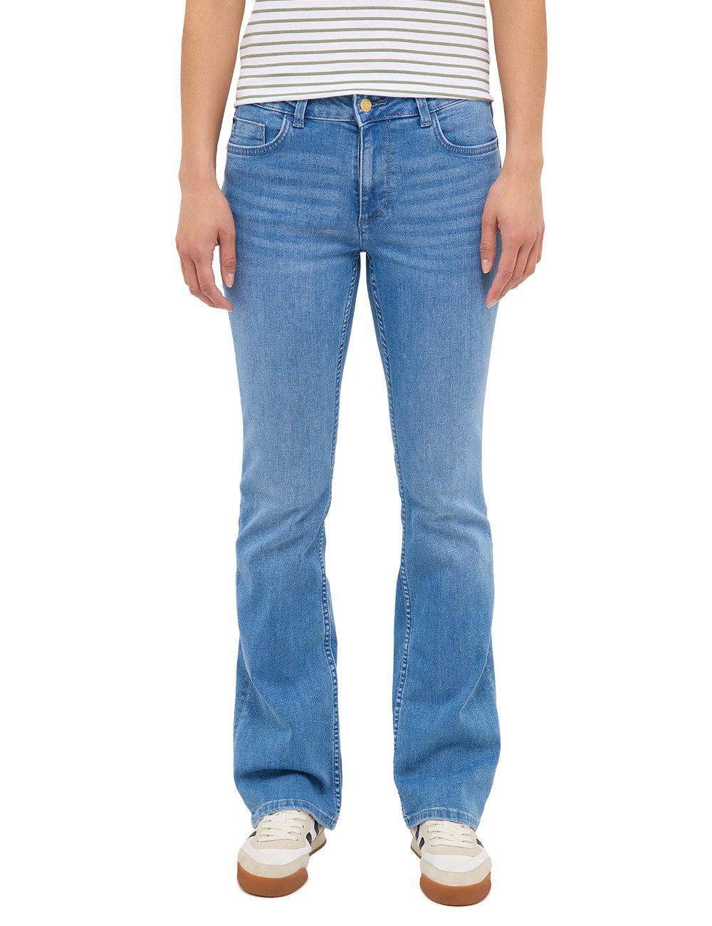 Slim-fit-Jeans Damen Style Shelby Slim Boot