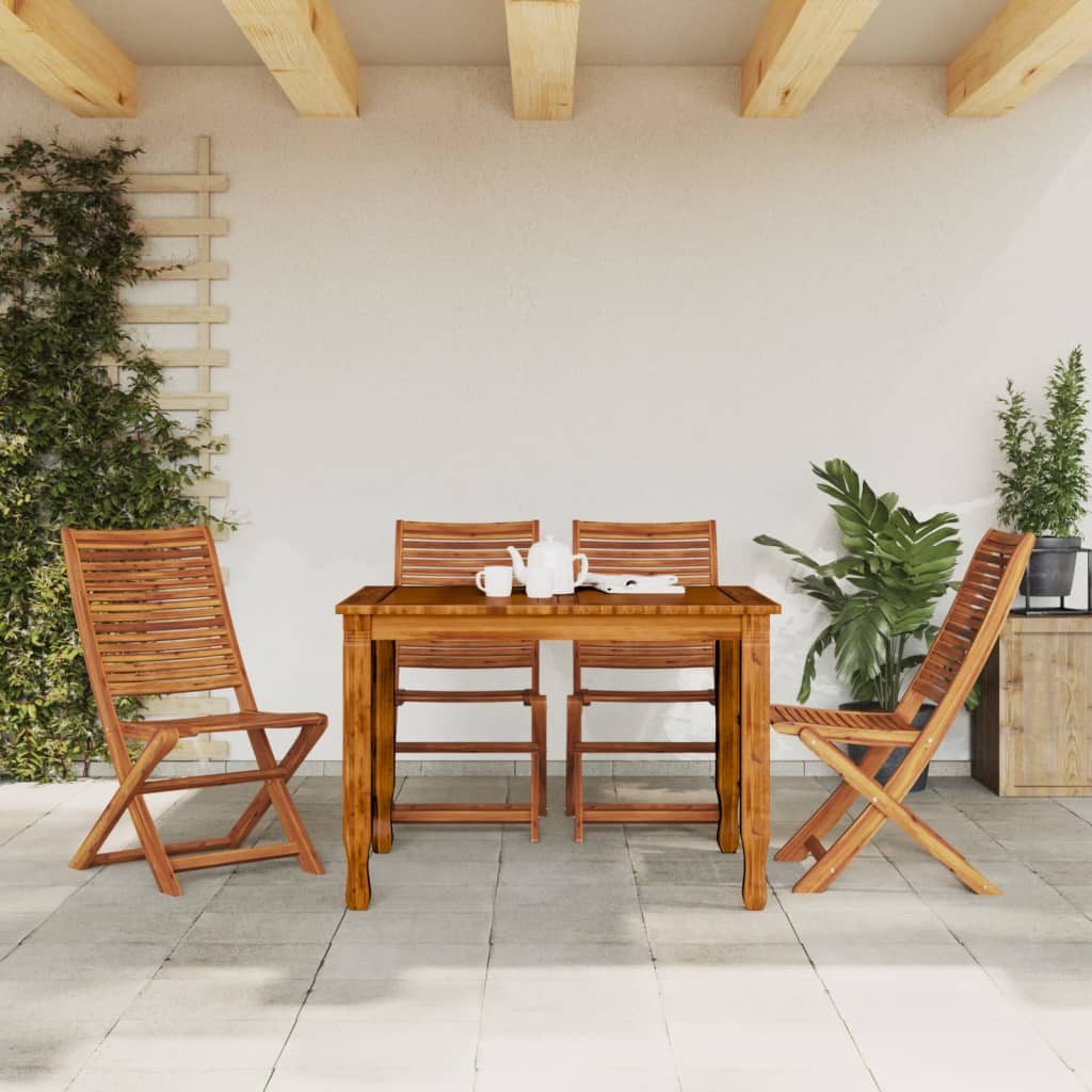 vidaXL Gartenstuhl Gartenstühle 4 Stk. Klappbar günstig online kaufen