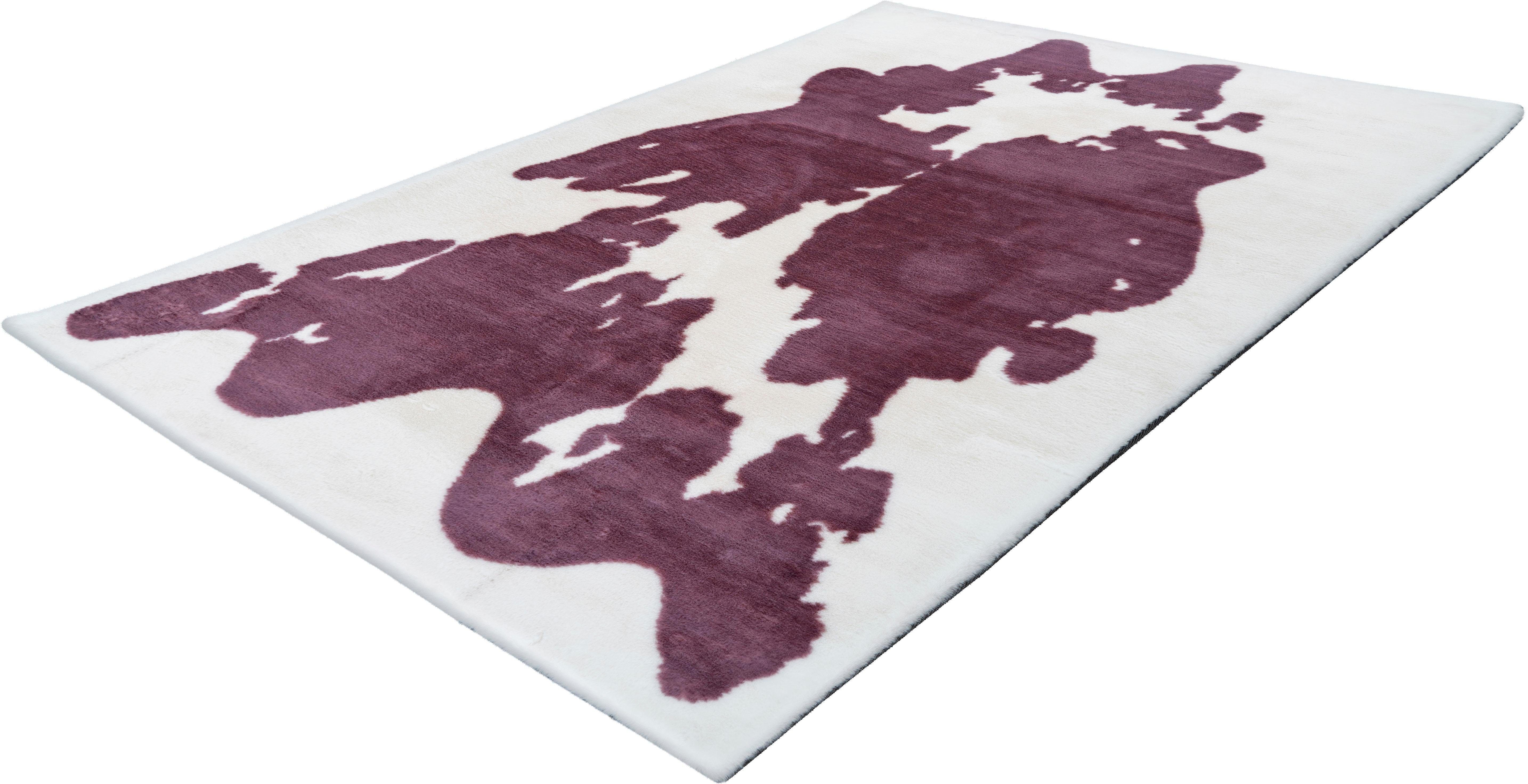 calo-deluxe Hochflor-Teppich Vogesen 500, rechteckig, Höhe: 30 mm, weiche Haptik, Wohnzimmer