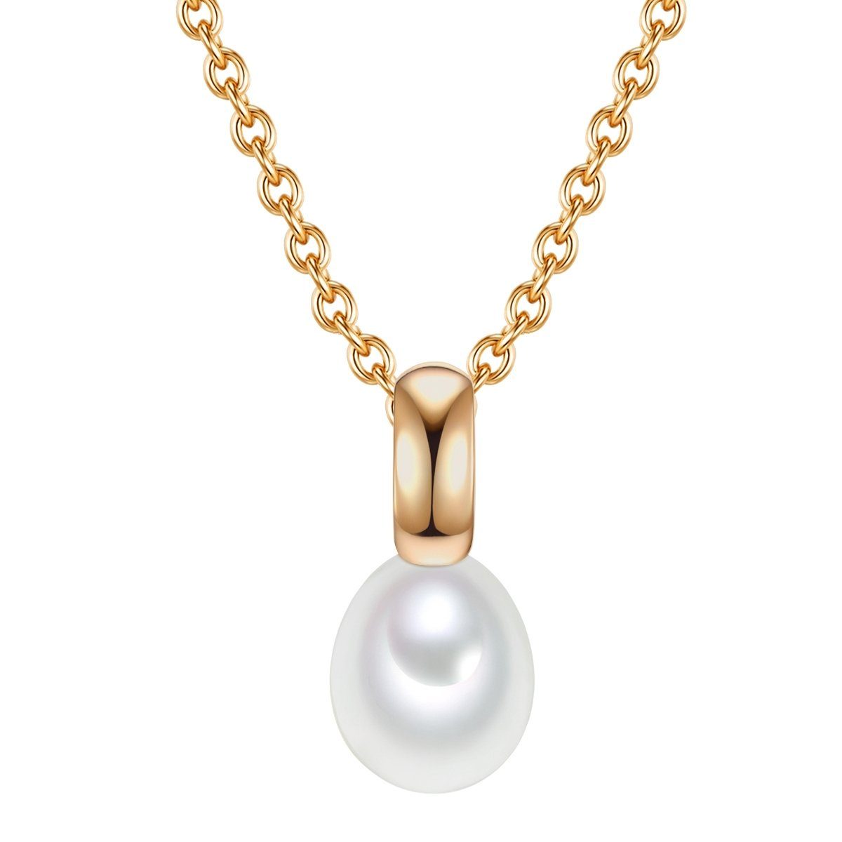 Silberkette gelbgold
