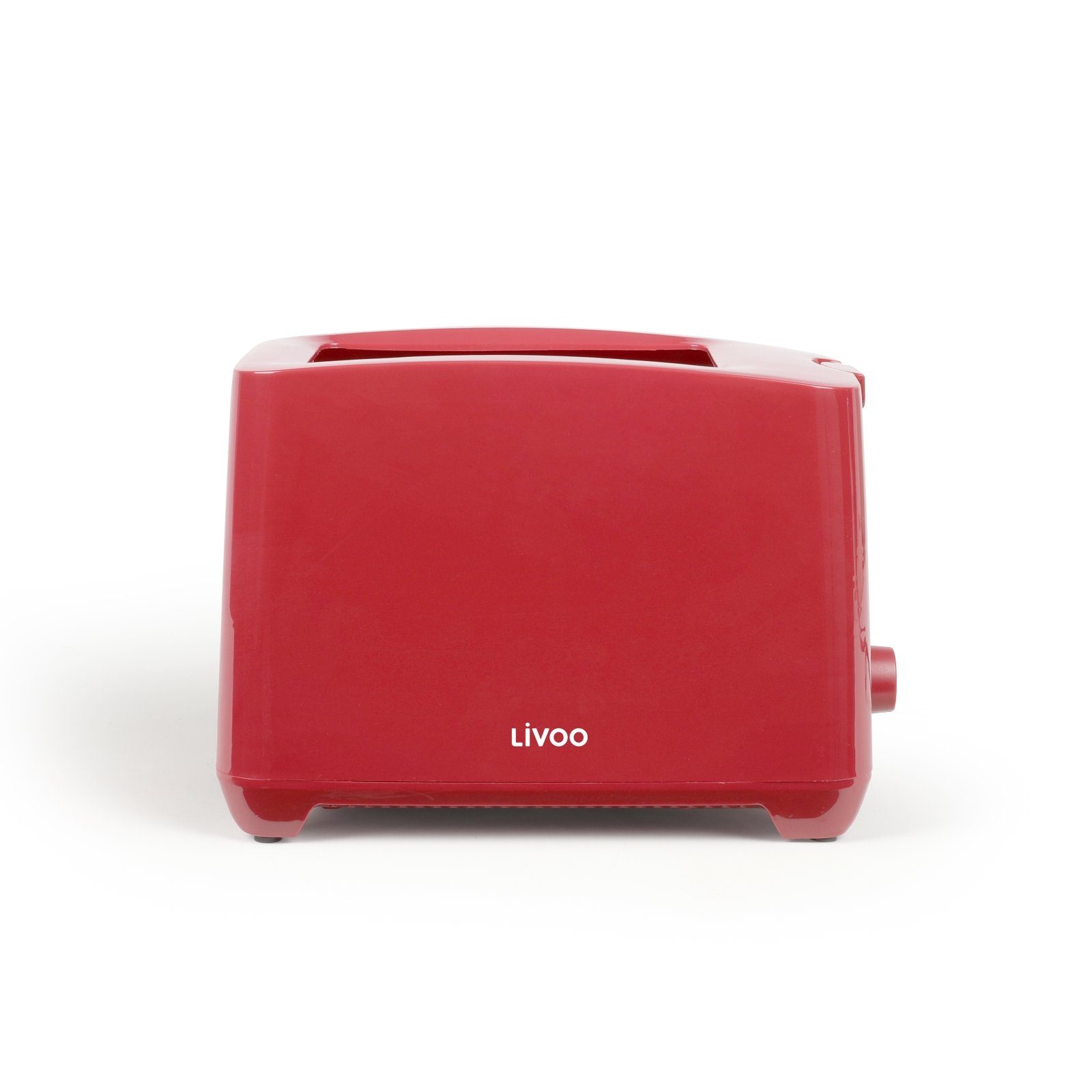 LIVOO Rot LED Toaster 2 Watt Schlitze Toastautomat 750 Toaster LIVOO
