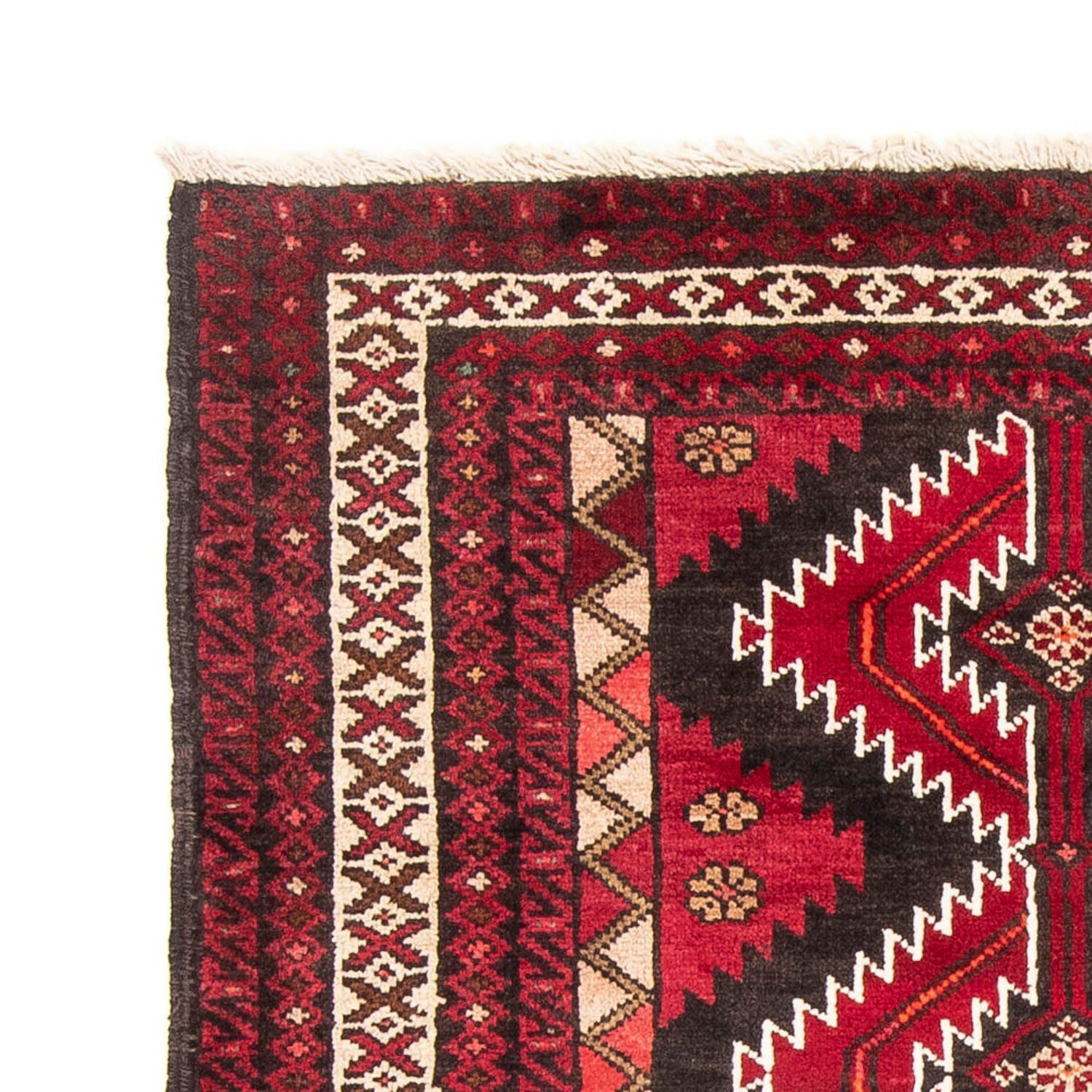 Wollteppich Belutsch Medaillon Rosso 178 cm, 8 Höhe: rechteckig, x Handgeknüpft 120 morgenland, mm
