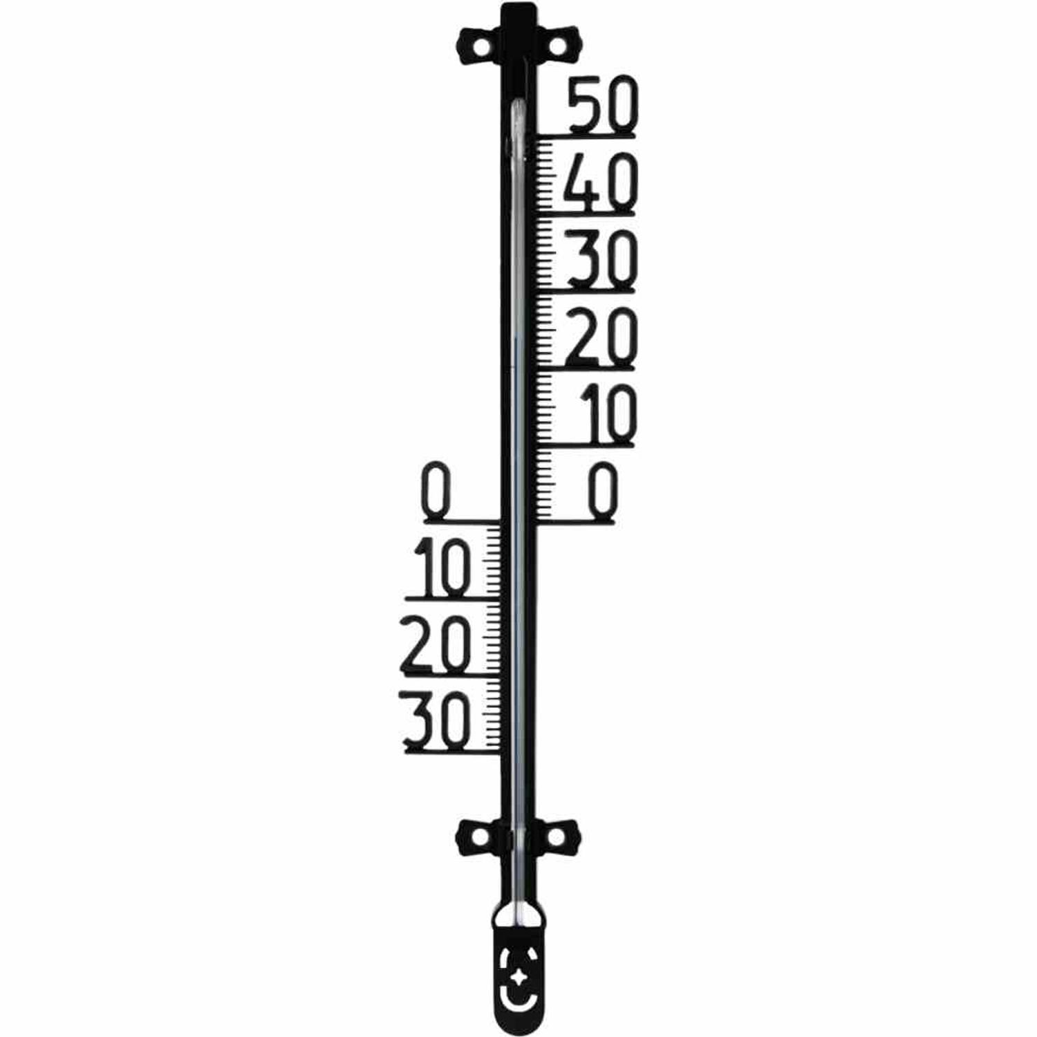 Raumthermometer Innen-/Aussenthermometer Filigran Kunststoff