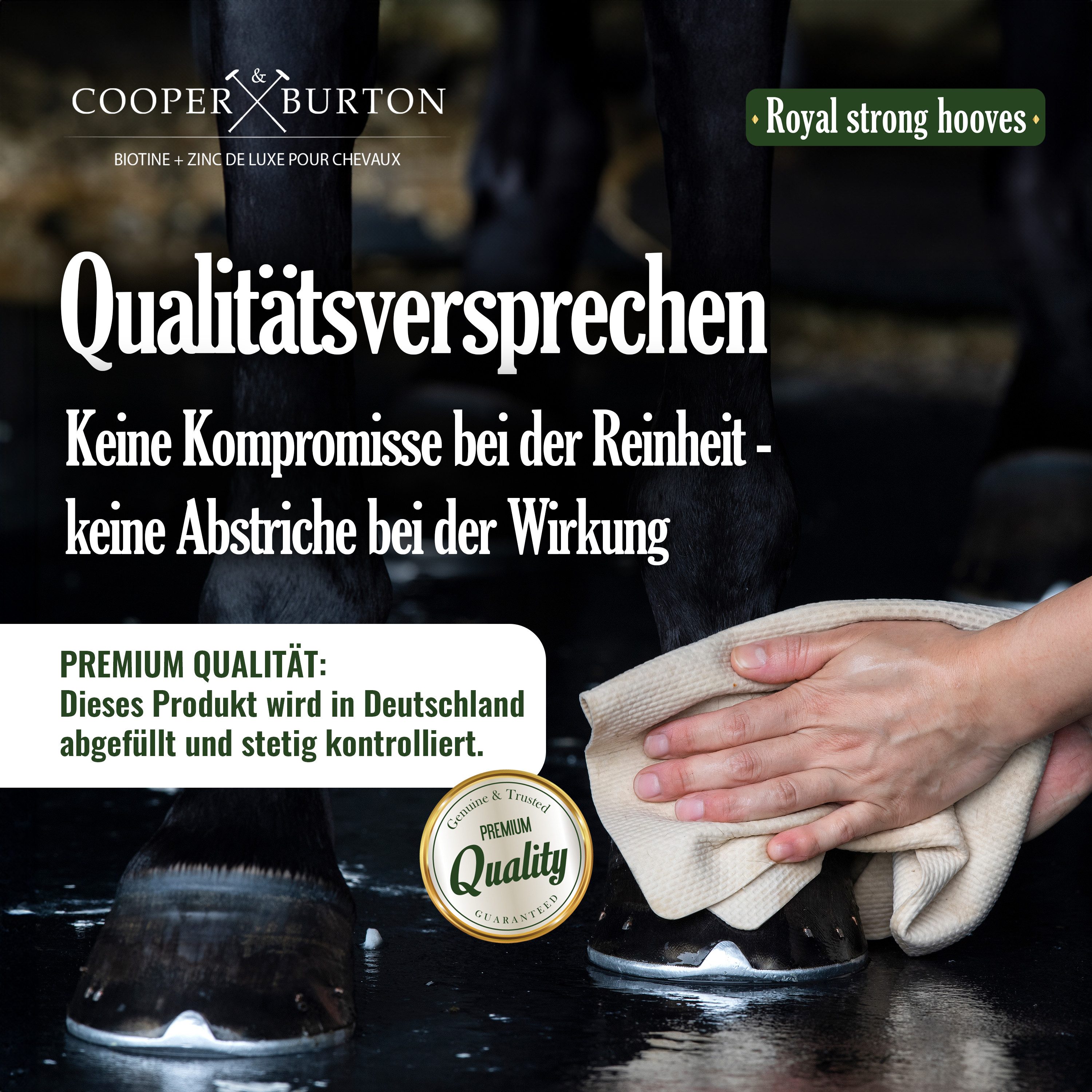 Cooper&Burton Biotin Zink Pro Complex 750 g – Hochdosierte für Pferde & Ponys, Ergänzungsfutter für: Pferd, Pony – Bild 4 von 5