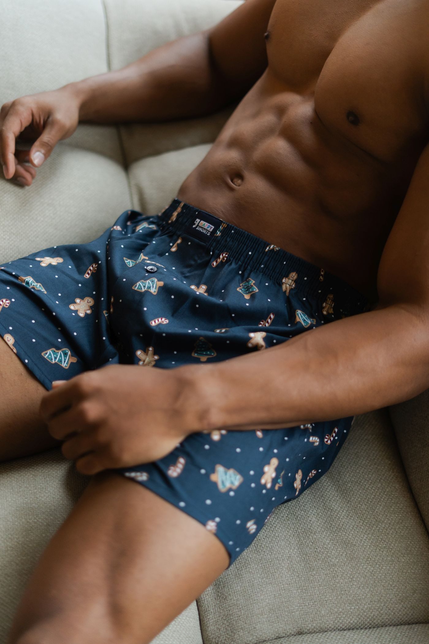 HAPPY SHORTS Boxershorts Happy Shorts Herren american Boxershorts XMAS Weih günstig online kaufen