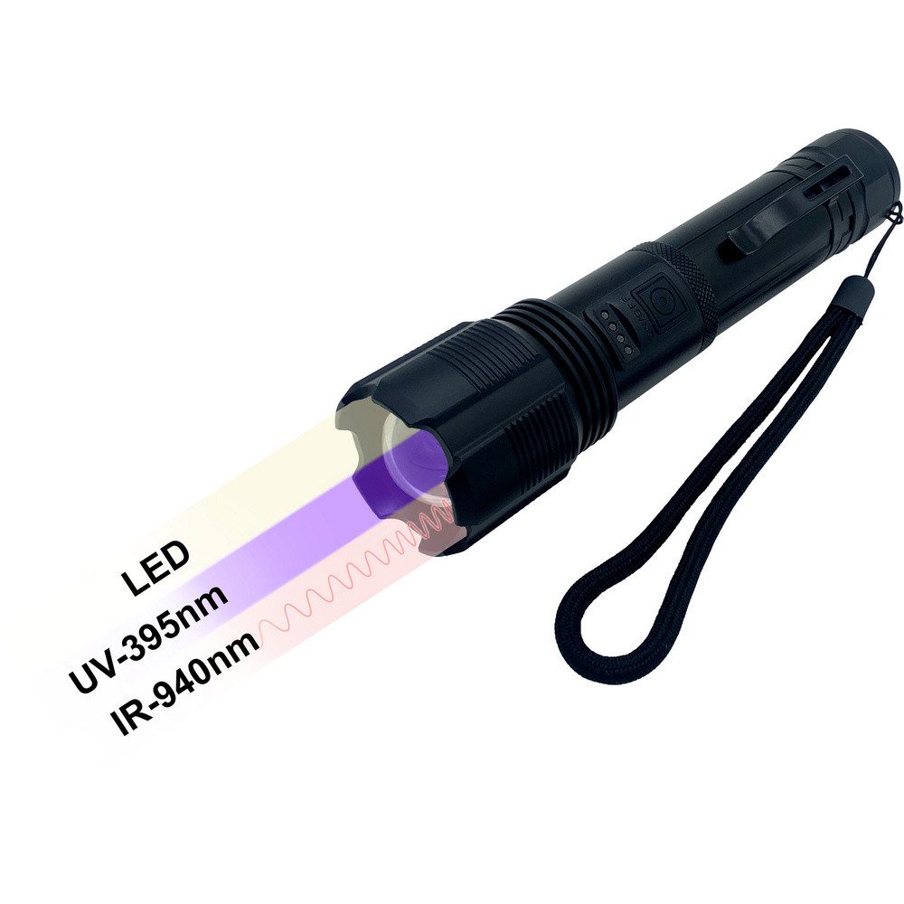 Berger & Schröter Taschenlampe Berger & Schröter TP-18053, 940nm 32513 UV-Lampe, Infrarot-LED, LED Ta – Bild 2 von 5