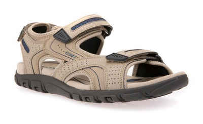 Geox UOMO SANDAL STRADA Sandale, Sommerschuh, Klettschuh, Outdoorsandale, im Trekking-Look