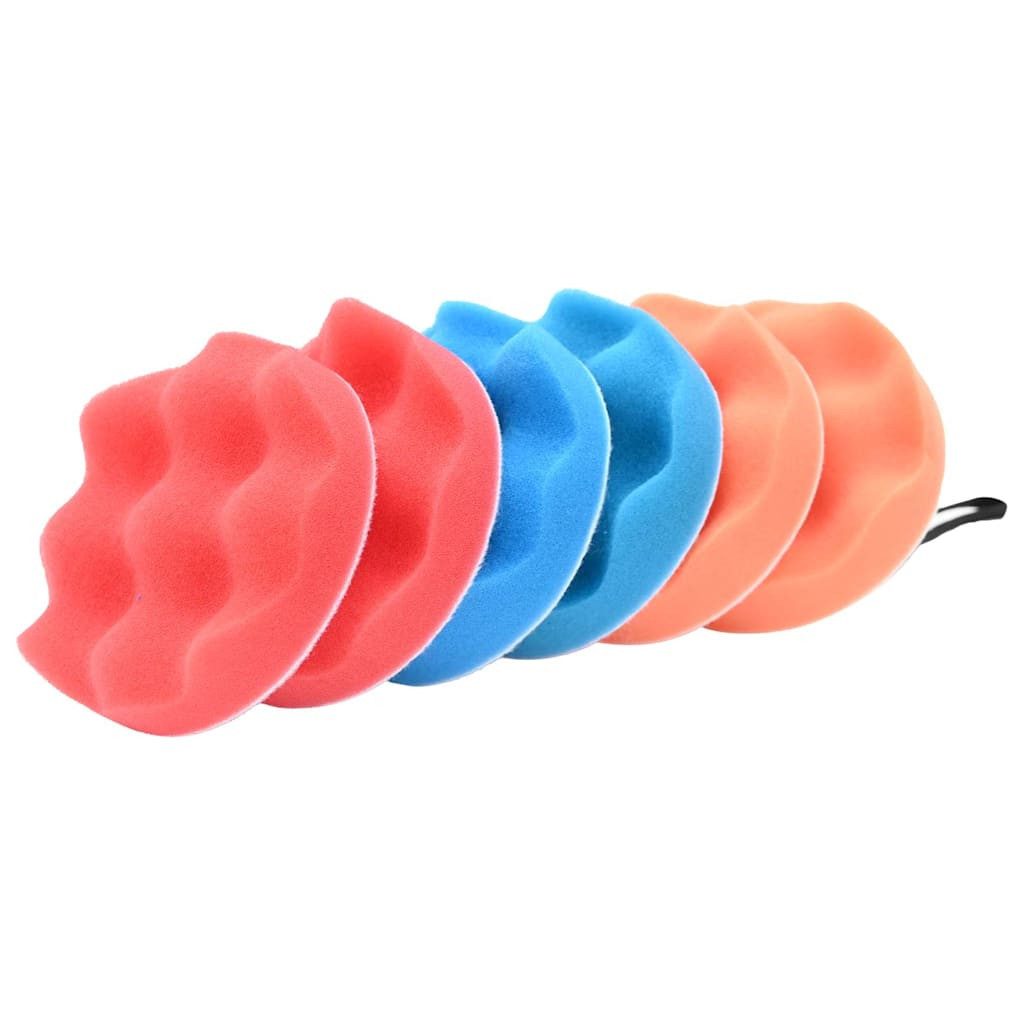 vidaXL Reinigungsbürsten-Set Auto Bürsten Set Mehrfarbig Poly-Rattan, (28-tlg) – Bild 3 von 5