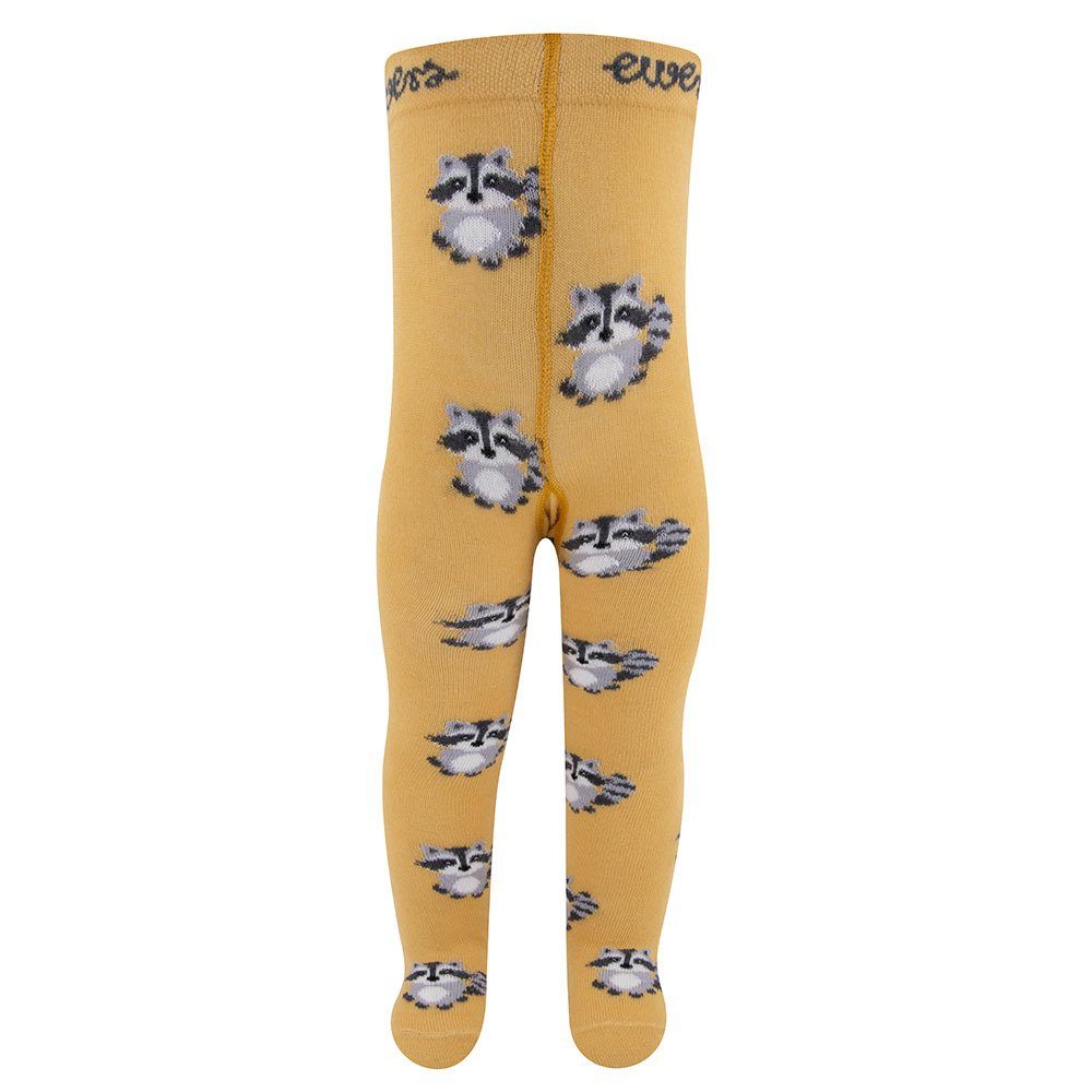 Ewers Strumpfhose Strumpfhose 2er Pack Waschbär (2 St. 2er-Set) 75% Baumwolle, 22% Polyamid, 3% Elasthan