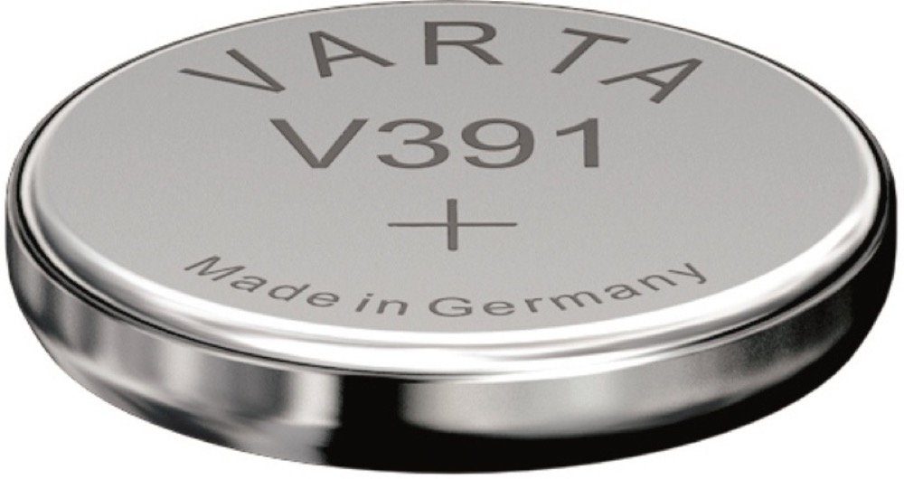 VARTA 1 Varta Watch V 391 Primär Silber Uhrenbatterie Blister Knopfzelle