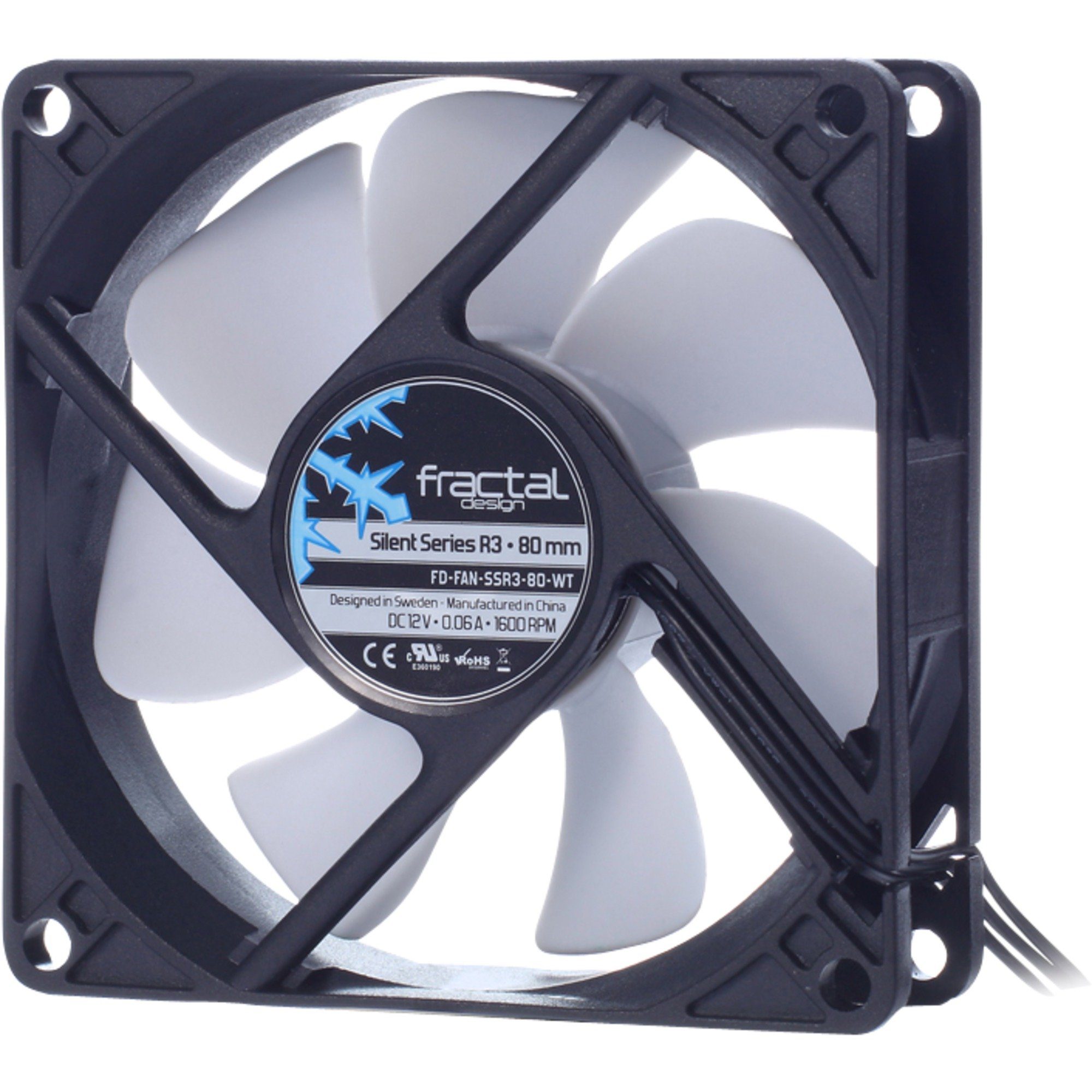 Gehäuselüfter Fractal Design Silent Series R3 80mm