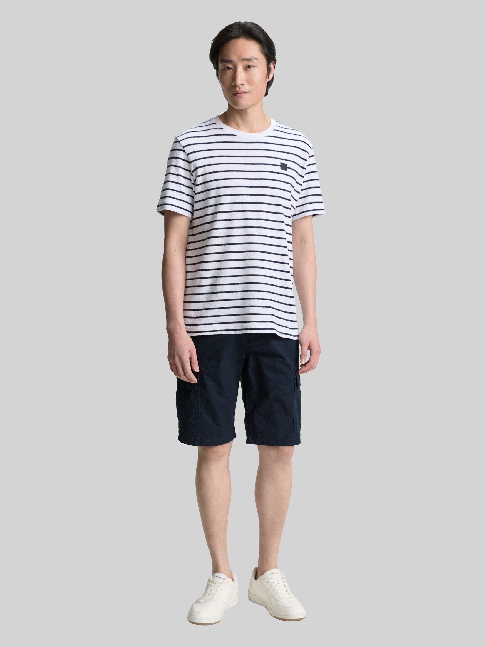 TOM TAILOR Bermudas Hosen & Chino Regular Cargo Shorts aus Baumwolle