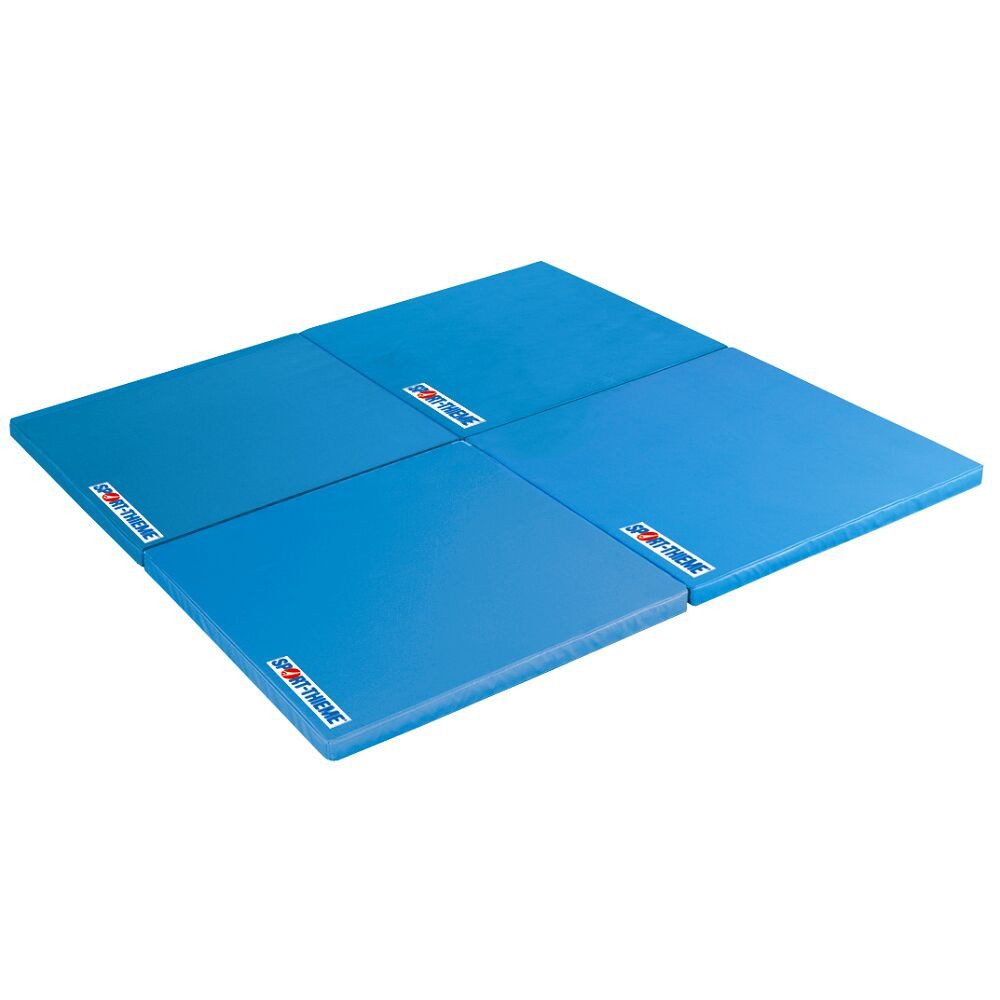 Sport-Thieme Bodenturnmatte Turnmatten-Set Super mit Transportwagen, Geschütztes Design/Gemeinschaftsgeschmacksmuster