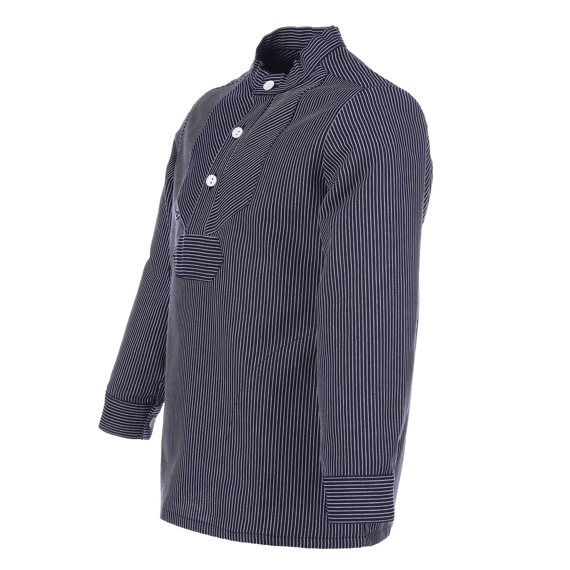 Fischerhemd Baumwolle im Hemd Langarmhemd "L. Marleen“ Kinder Finkenwerder-Stil - modAS