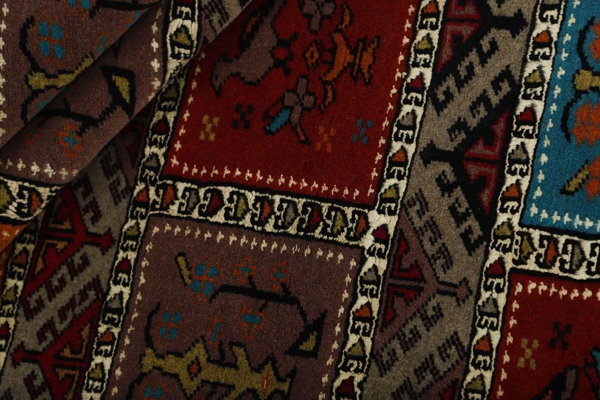 Orientteppich Orientteppich Trading, rechteckig, Höhe: Turkaman mm Perserteppich, Handgeknüpfter 132x206 / Nain 6