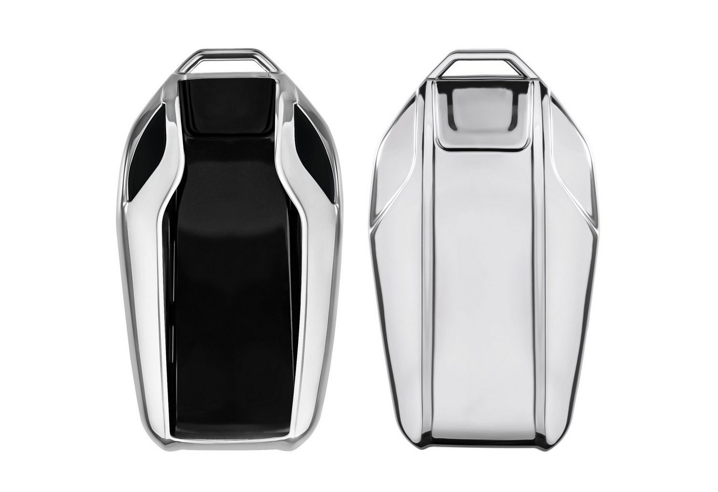 kwmobile Schlüsseltasche Autoschlüssel Hülle für BMW (1-tlg), TPU Schutzhülle Schlüsselhülle Cover für BMW Display Key Autoschlüssel