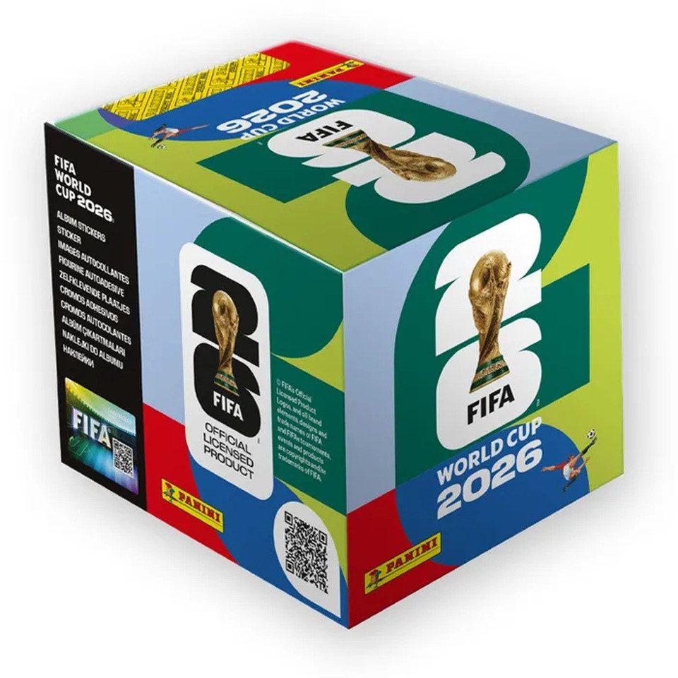 Sammelkarte Offizielle FIFA World Cup 2026™ Stickerkollektion - Box mit 50 Tüten