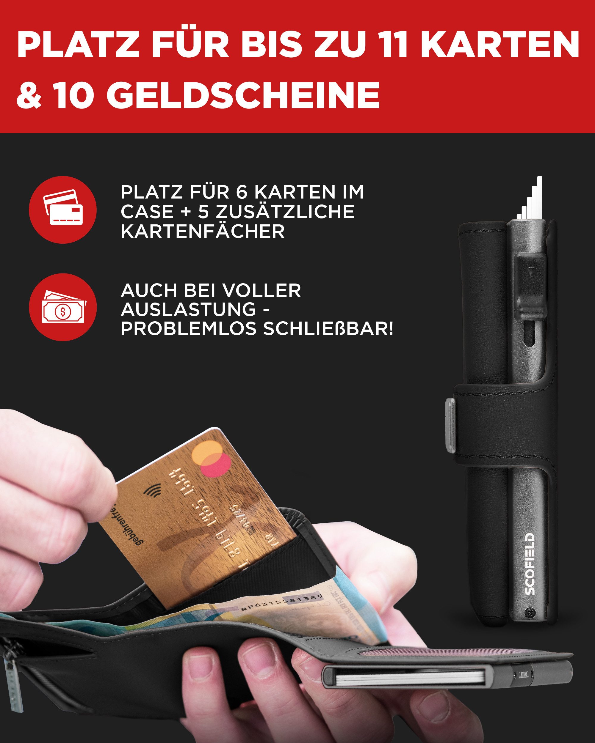 Scofield Mini Geldbörse Trinity