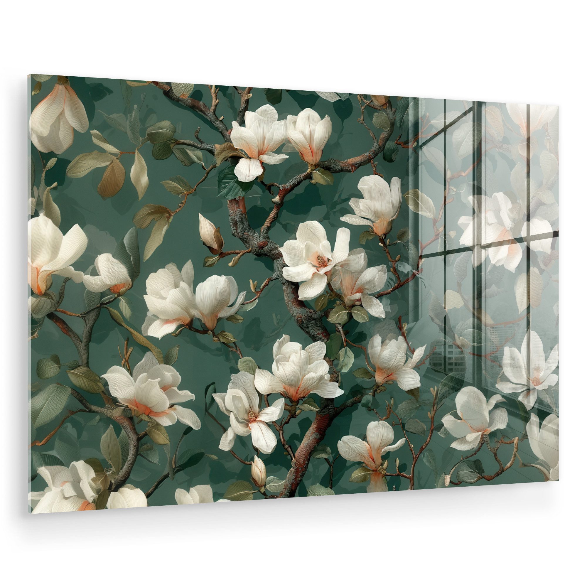 MuchoWow Acrylglasbild Blumen - Zweige - günstig online kaufen