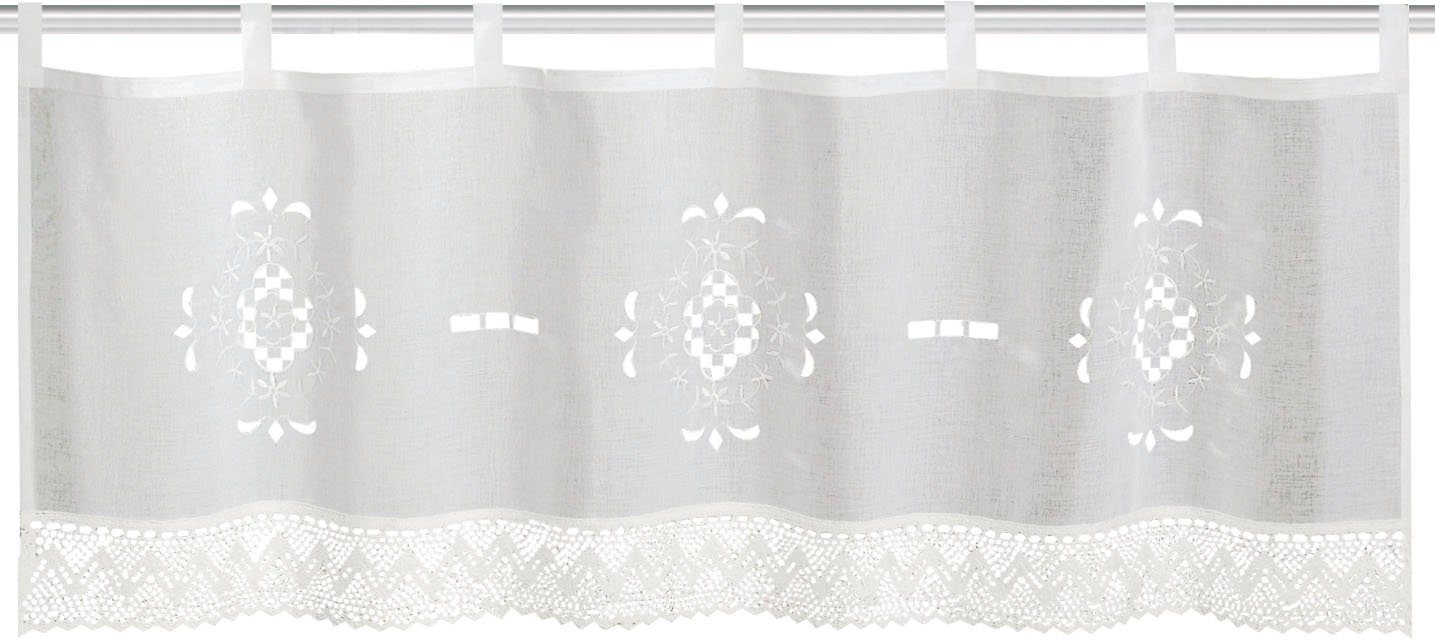 HOME WOHNIDEEN Scheibengardine ALEGRA, Schlaufen (1 günstig online kaufen