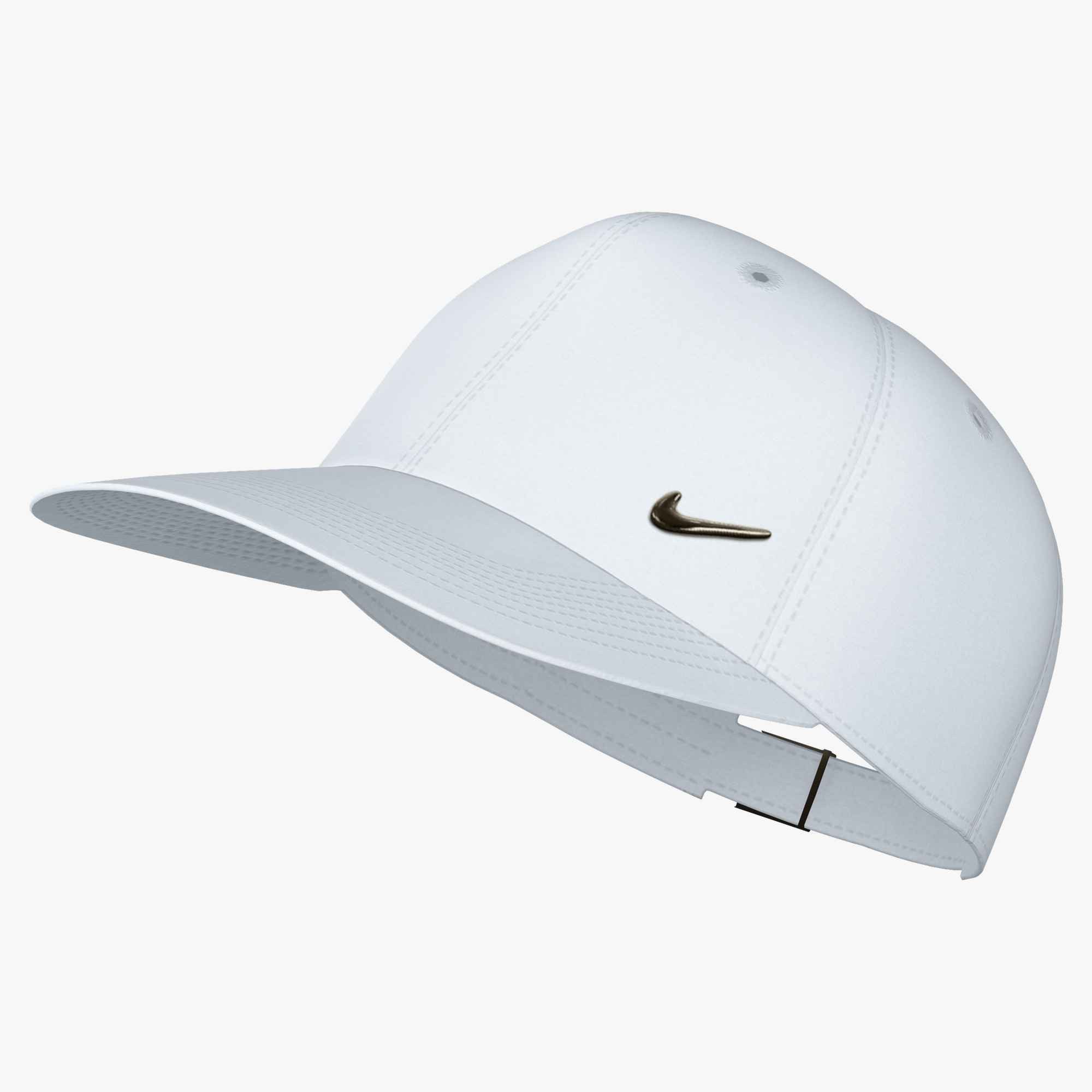 Nike Sportswear Baseball Cap U NK DF CLUB CAP U CB MTSWSH L mit gebogenem Schirm, mittelhohe Passform, aus Polyester