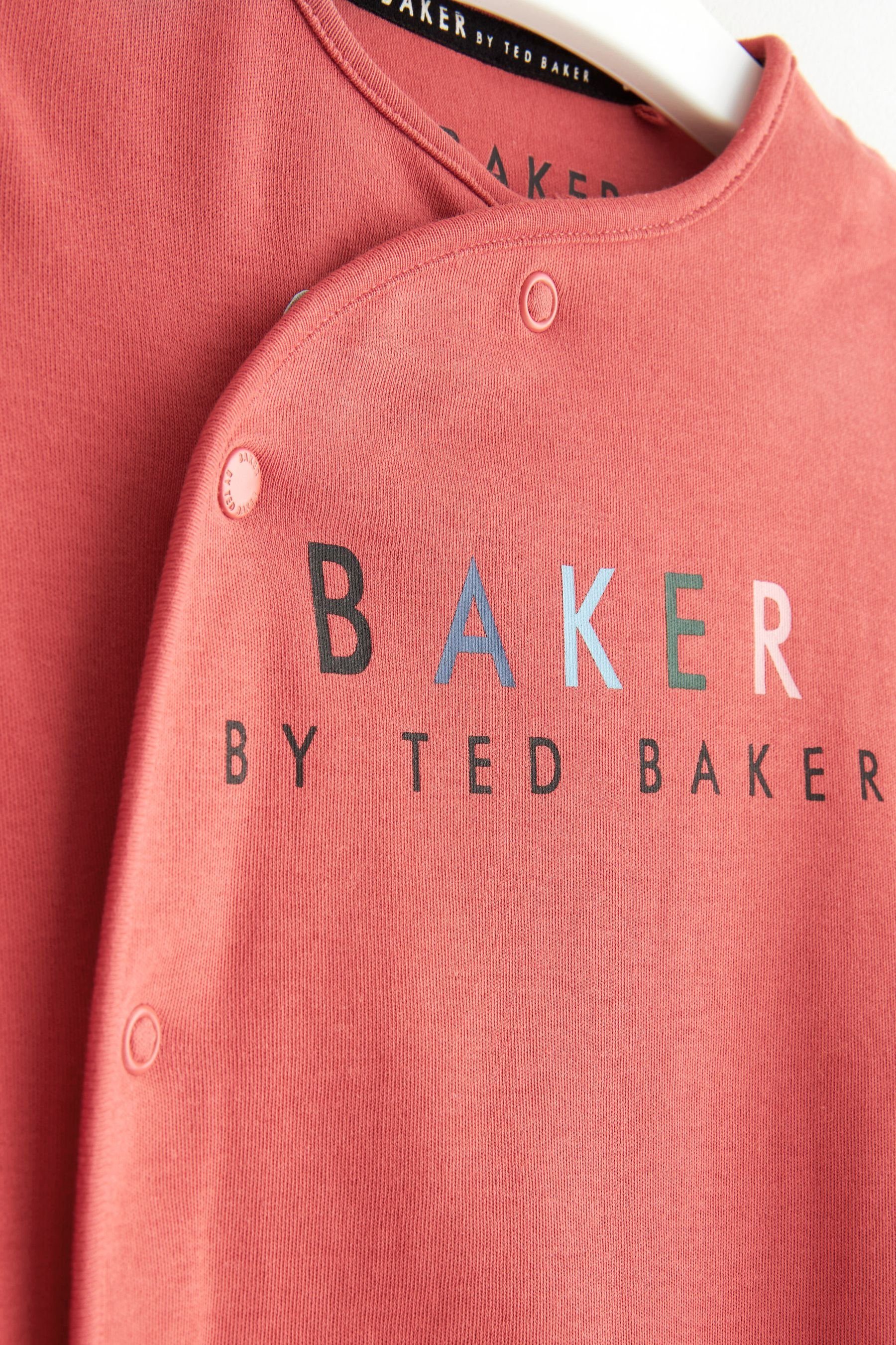 Baker by Ted Baker Baker Ted 3er-Pack Baker (3-tlg) Schlafveralls, Red Schlafoverall by