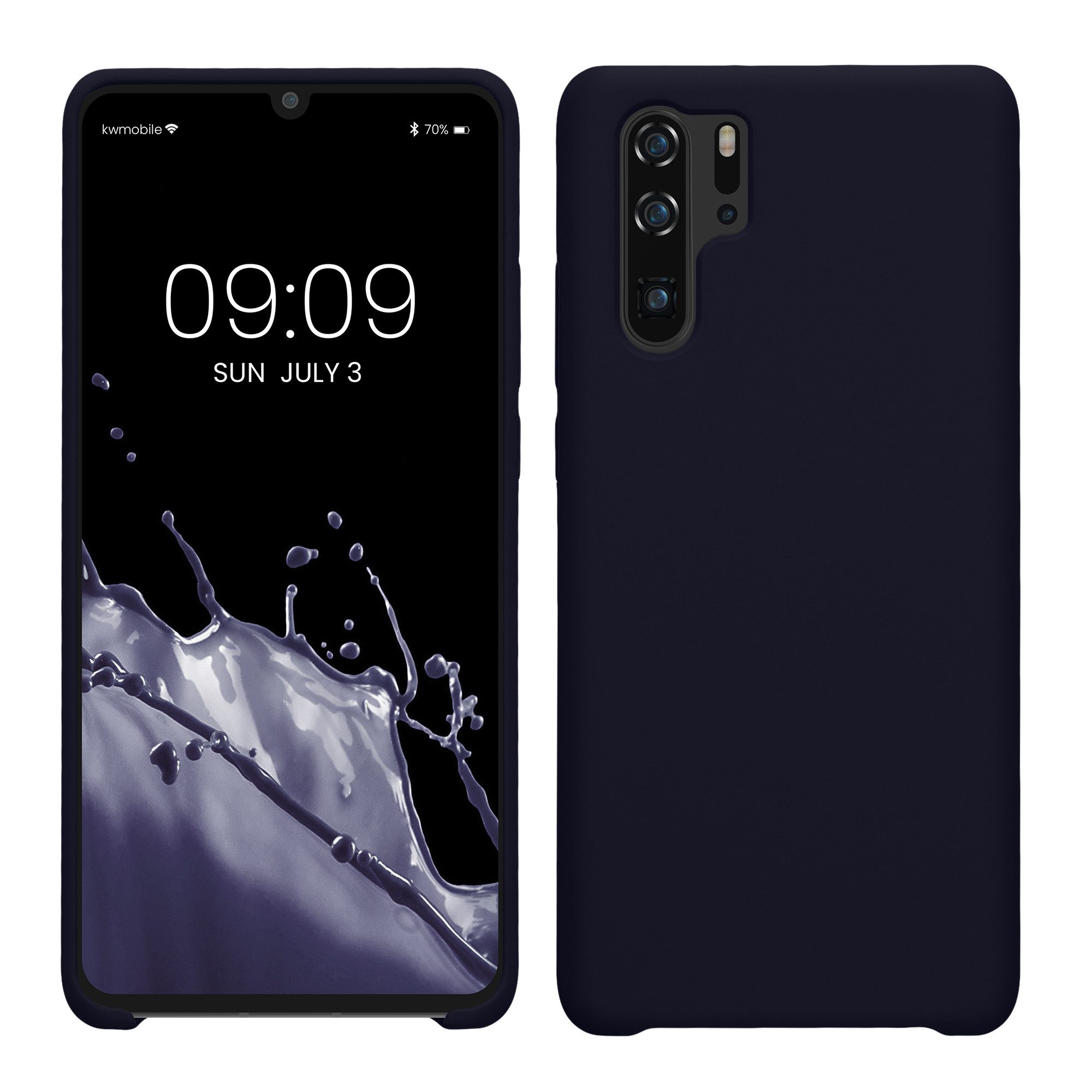 kwmobile Handyhülle Handyhülle für Huawei P30 Pro Hülle, Weiches Handy Silikon Case - Schutzhülle Cover