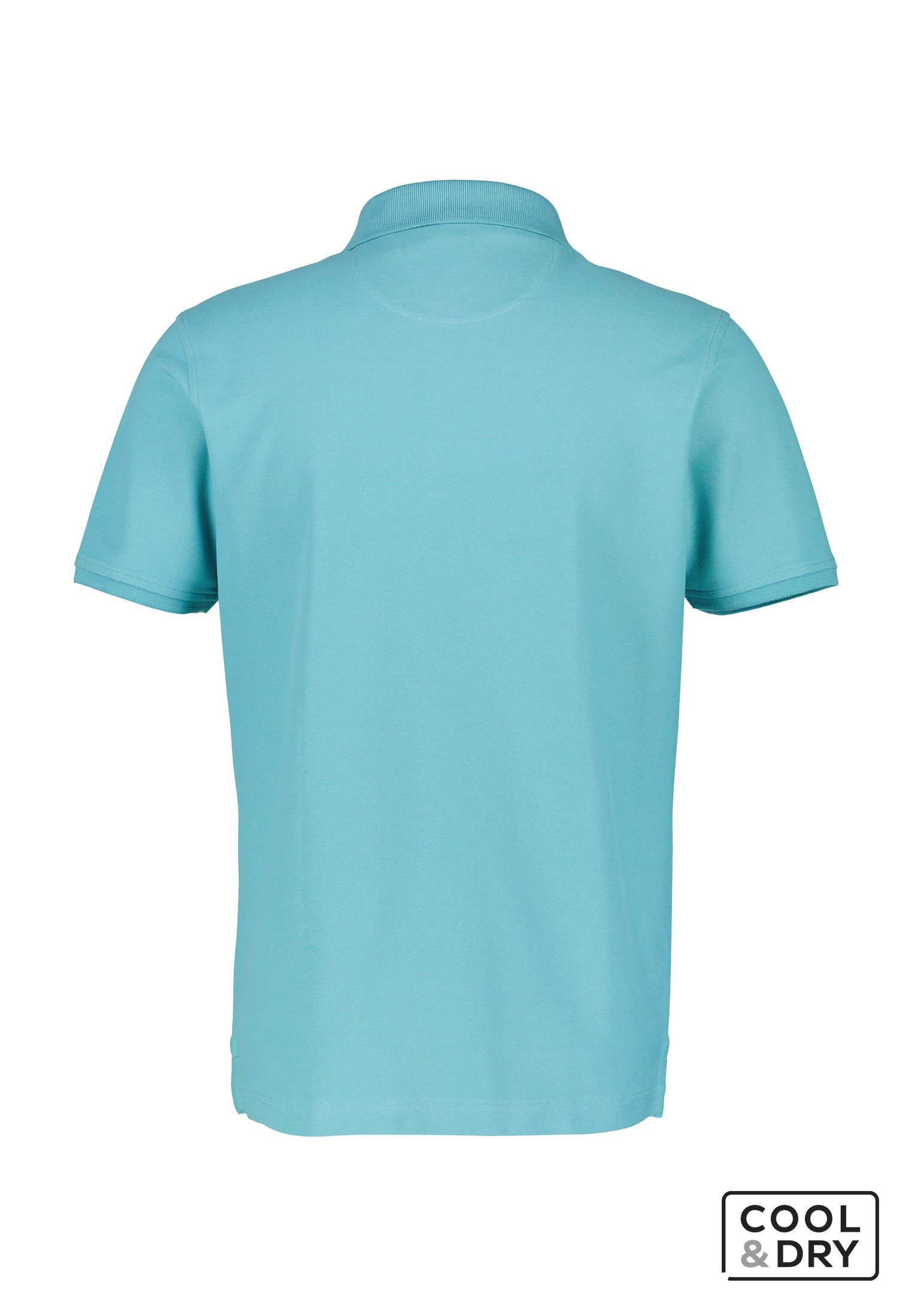 in *Cool Poloshirt LERROS Piquéqualität Klassischer LERROS & SKY Polostyle Dry* BLUE
