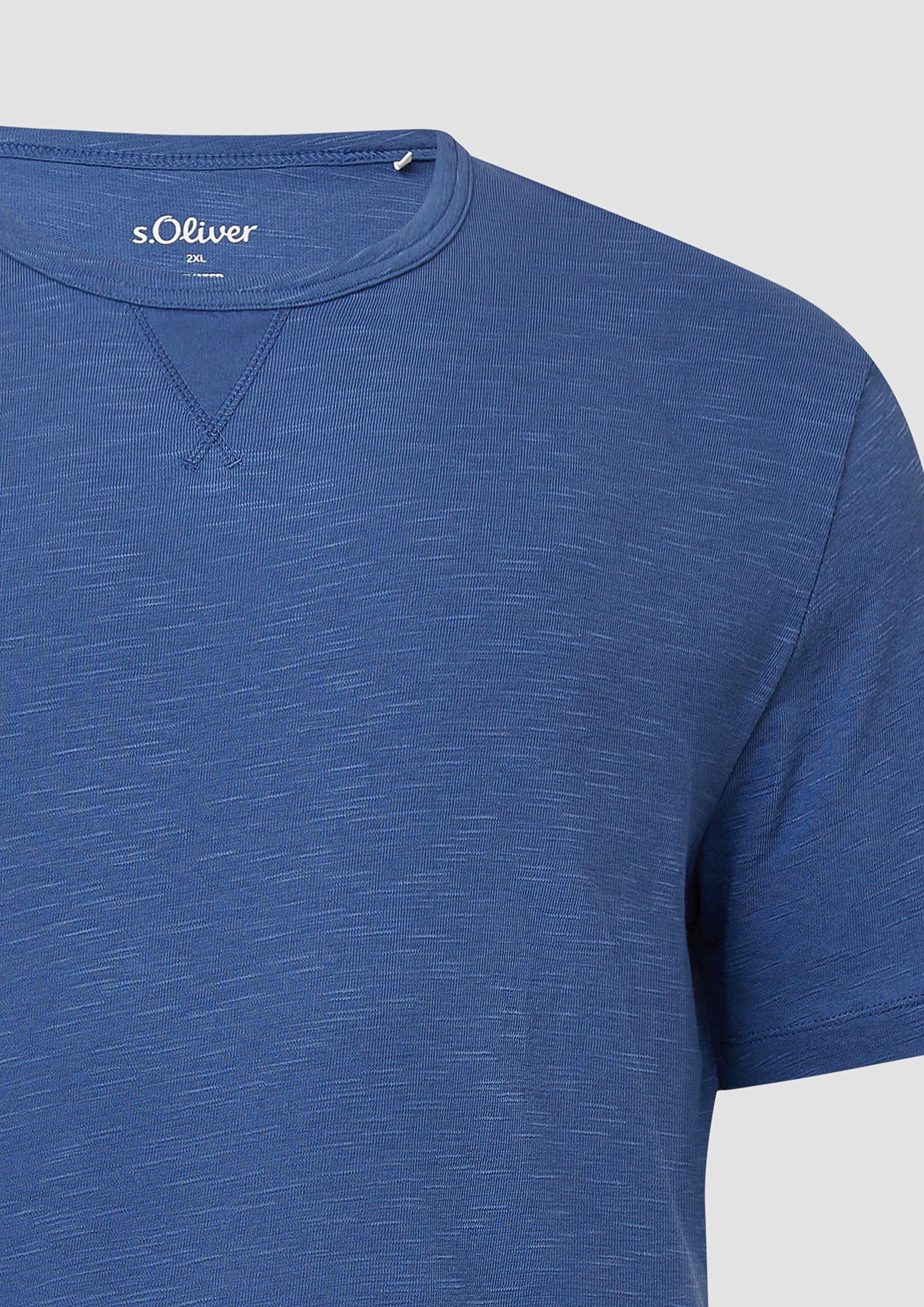 s.Oliver Kurzarmshirt T-Shirt aus Heavy Jersey günstig online kaufen