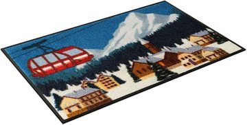 Fußmatte Alpine Mood, wash+dry by Kleen-Tex, rechteckig, Höhe: 7 mm