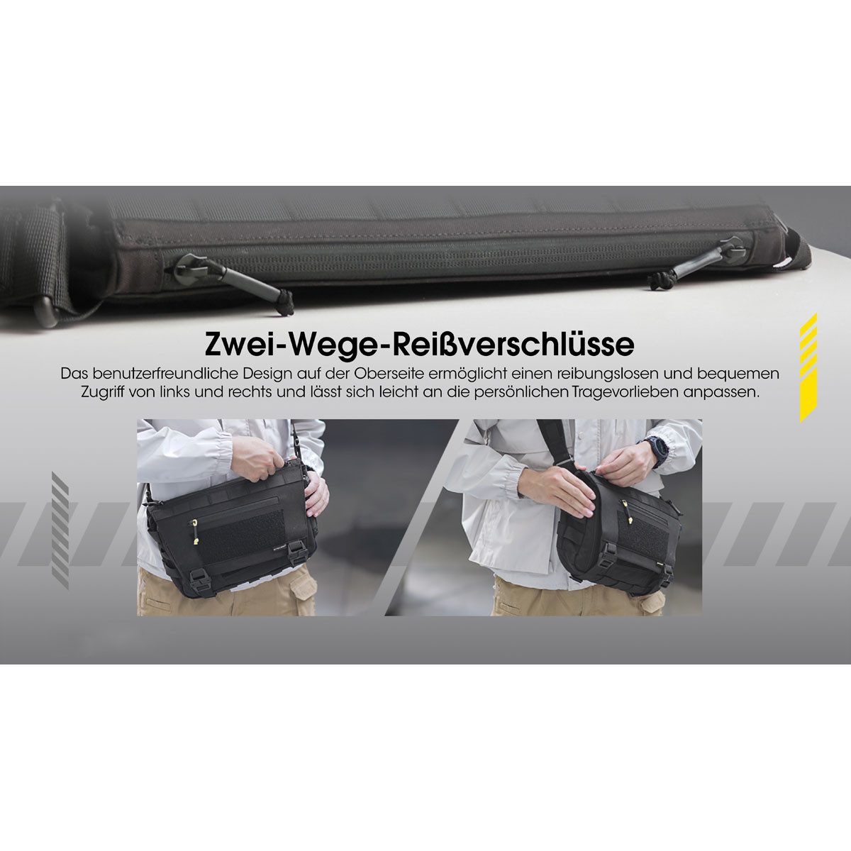 Nitecore Tragetasche SLB06 7 Liter - EDC-Slingbag
