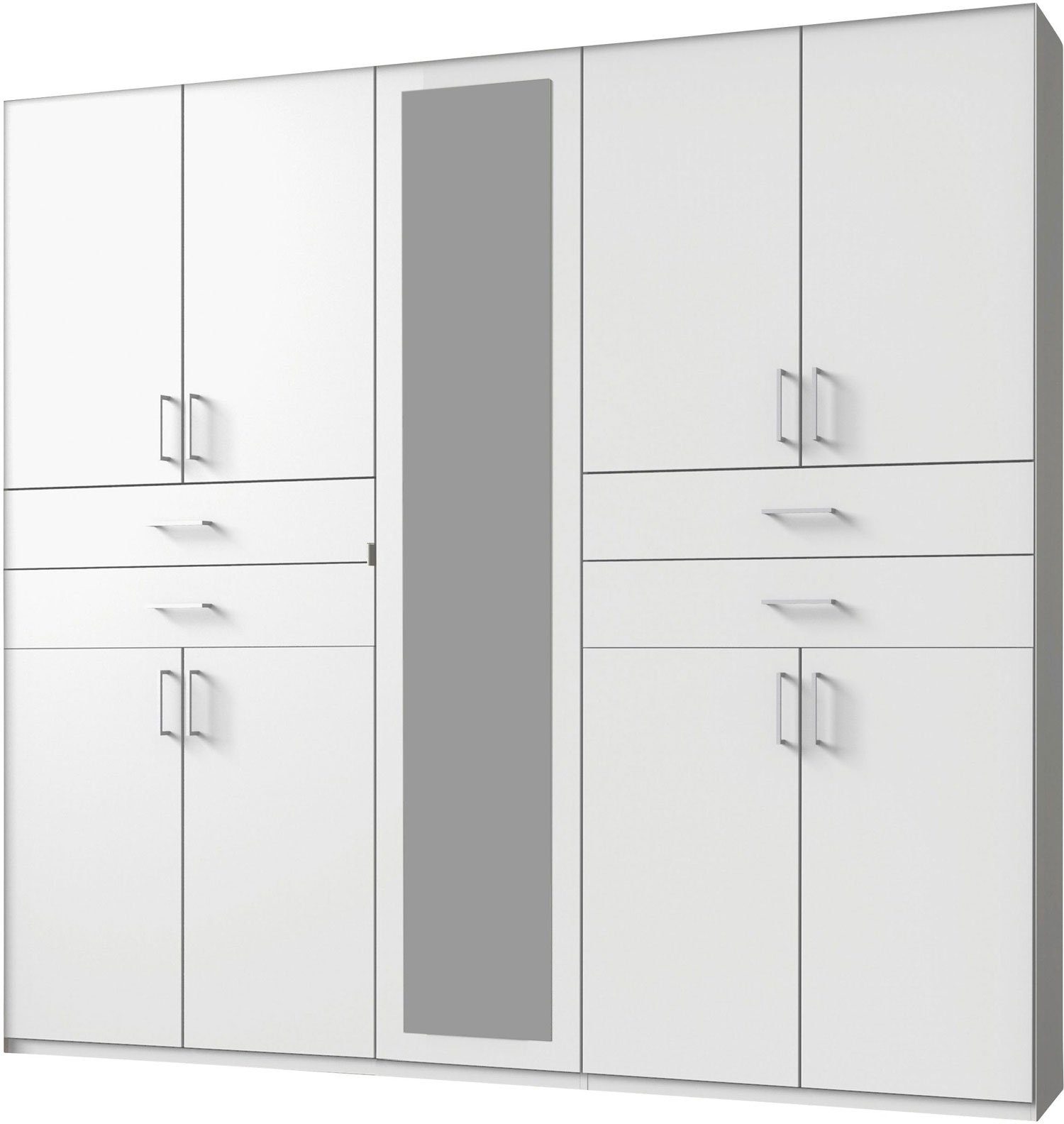 Wimex Drehtürenschrank "Taiga Kleiderschrank mit Spiegel", mit Schubladen a günstig online kaufen