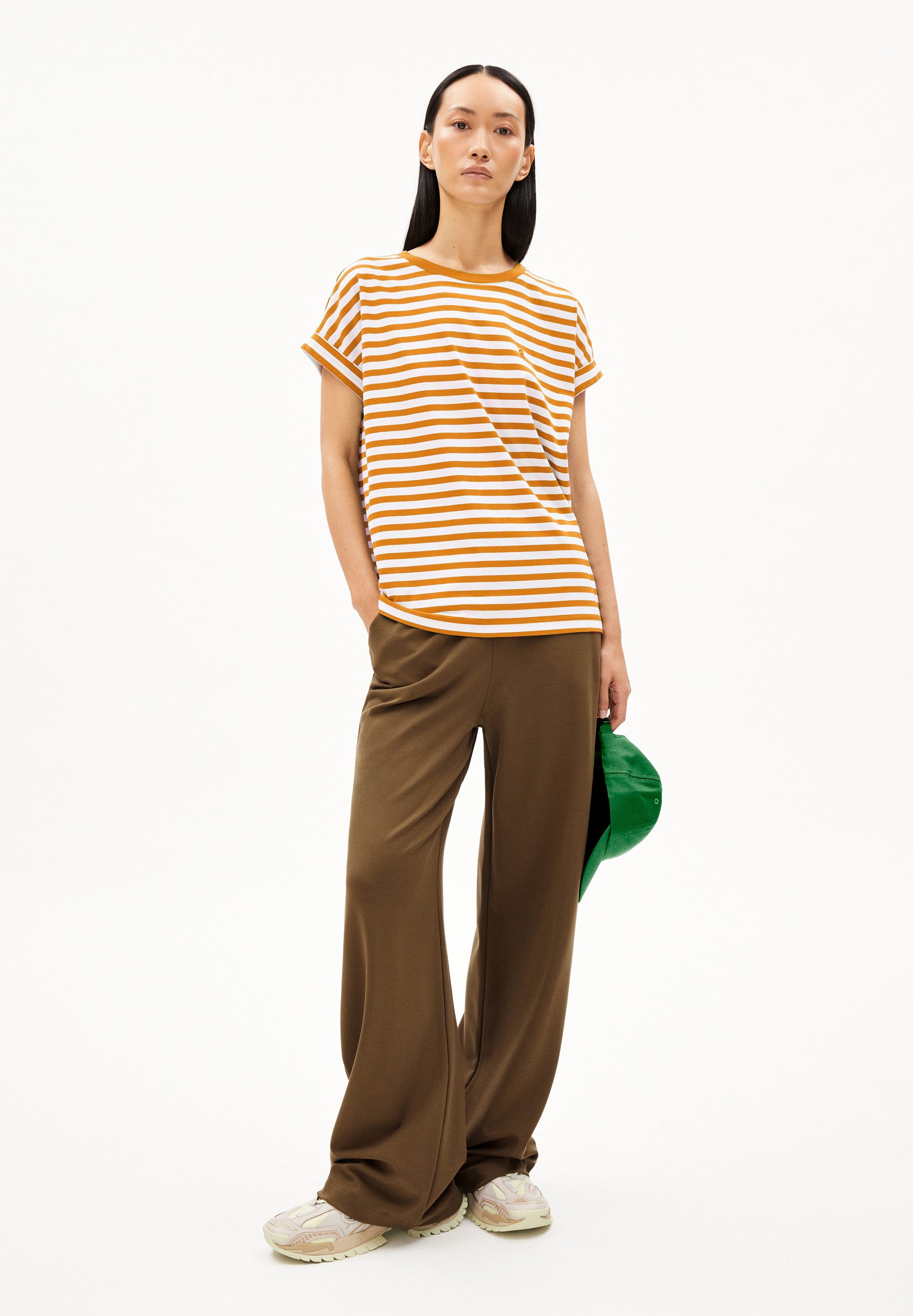 Armedangels T-Shirt IDAARA STRIPES T-Shirt aus Bio-Baumwolle Loose Fit günstig online kaufen