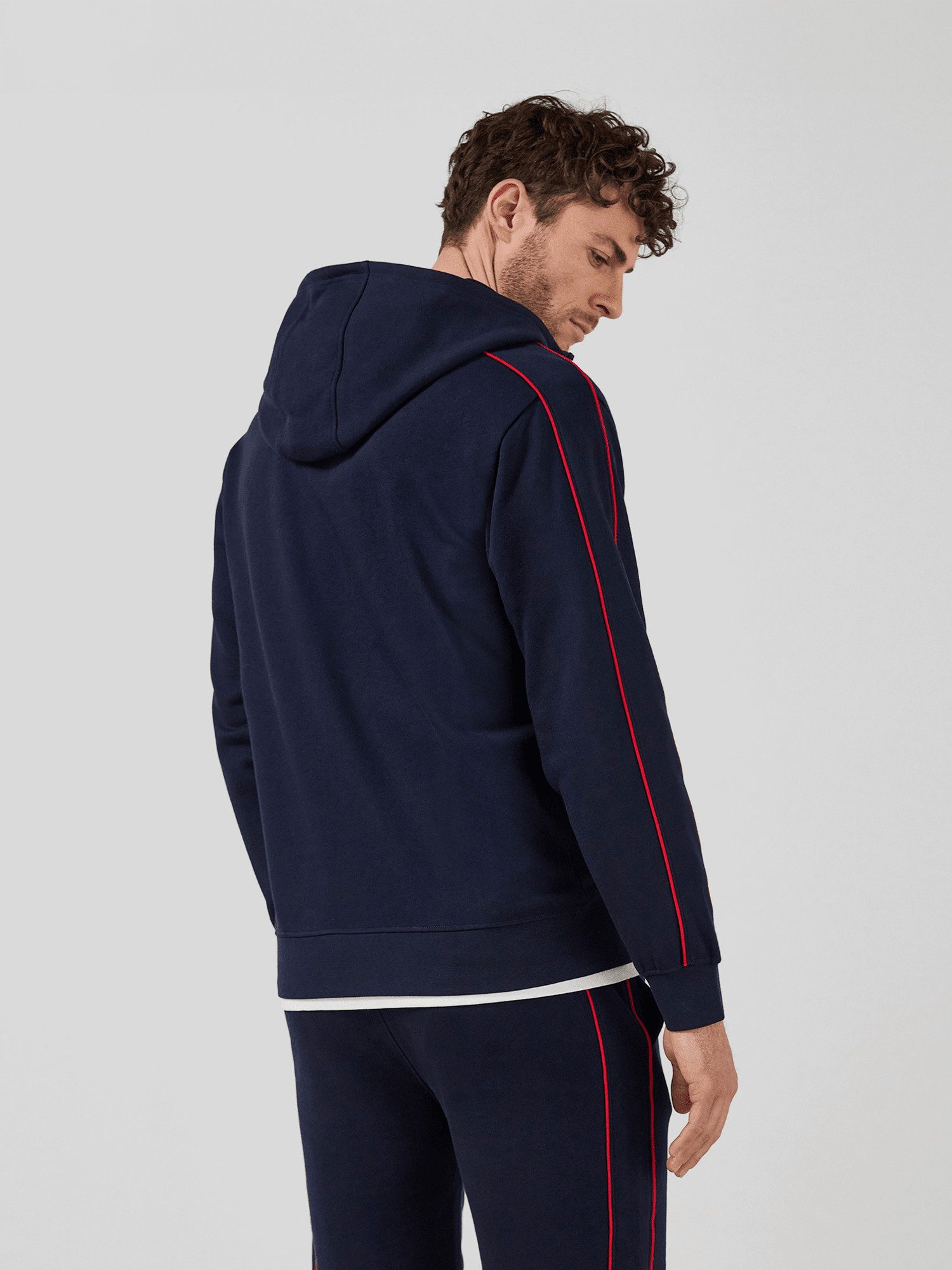 FC Bayern München Kapuzensweatjacke FC Bayern München, Zip-Hoodie Essentials, Herren, Navy