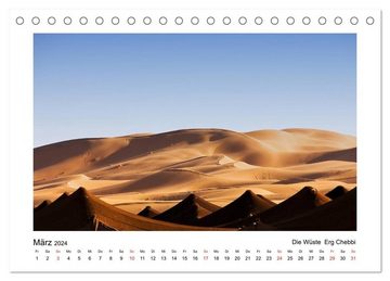 CALVENDO Wandkalender Marokko (Tischkalender 2024 DIN A5 quer), CALVENDO Monatskalender