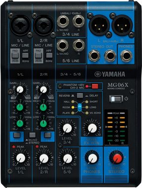 Yamaha Mischpult Mixing Console MG06X, 6-Kanal