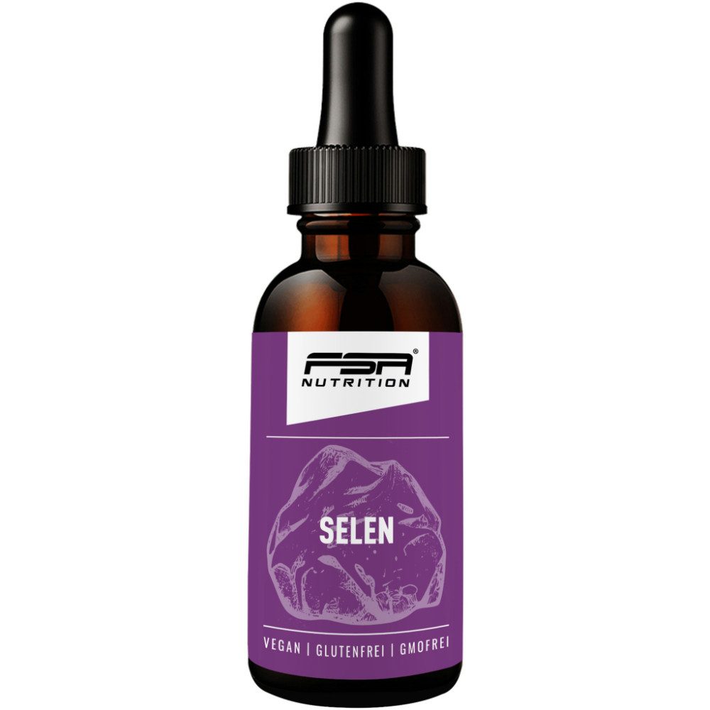 FSA NUTRITION Selen hochdosiert 200µg Selen pro Tagesdosis Tropfen, 50 ml